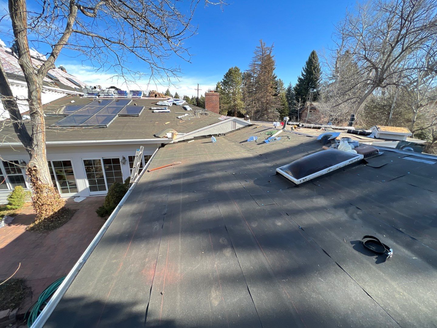 Residential Roofing Installation using CertainTeed Presidential TL - Charcoal Black by A to Z Roofing