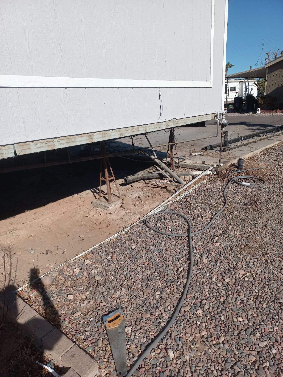 Project in Mesa by Mobile Home Installations