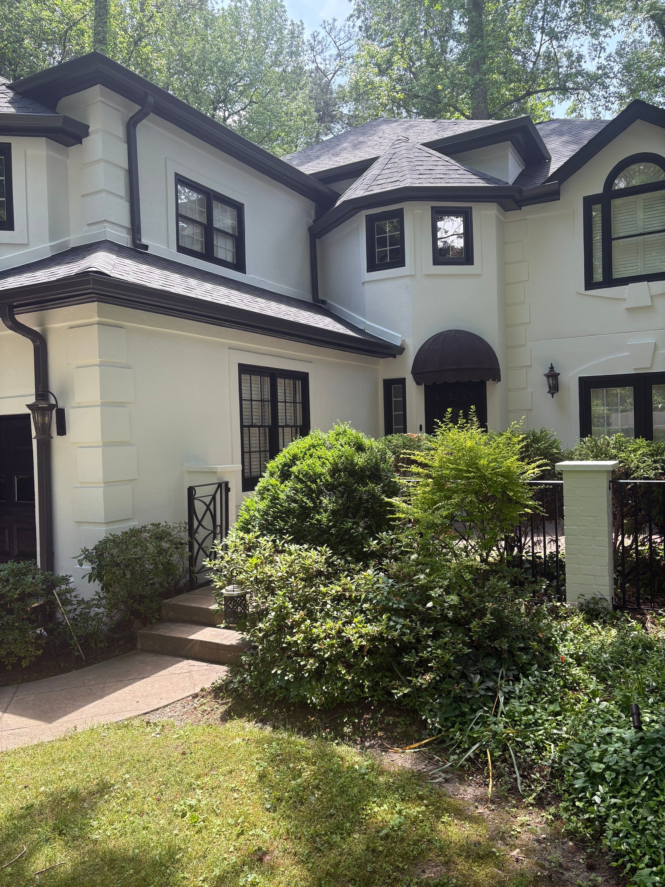 Full Exterior Transformation in Atlanta by Atlanta's Paint Doctor