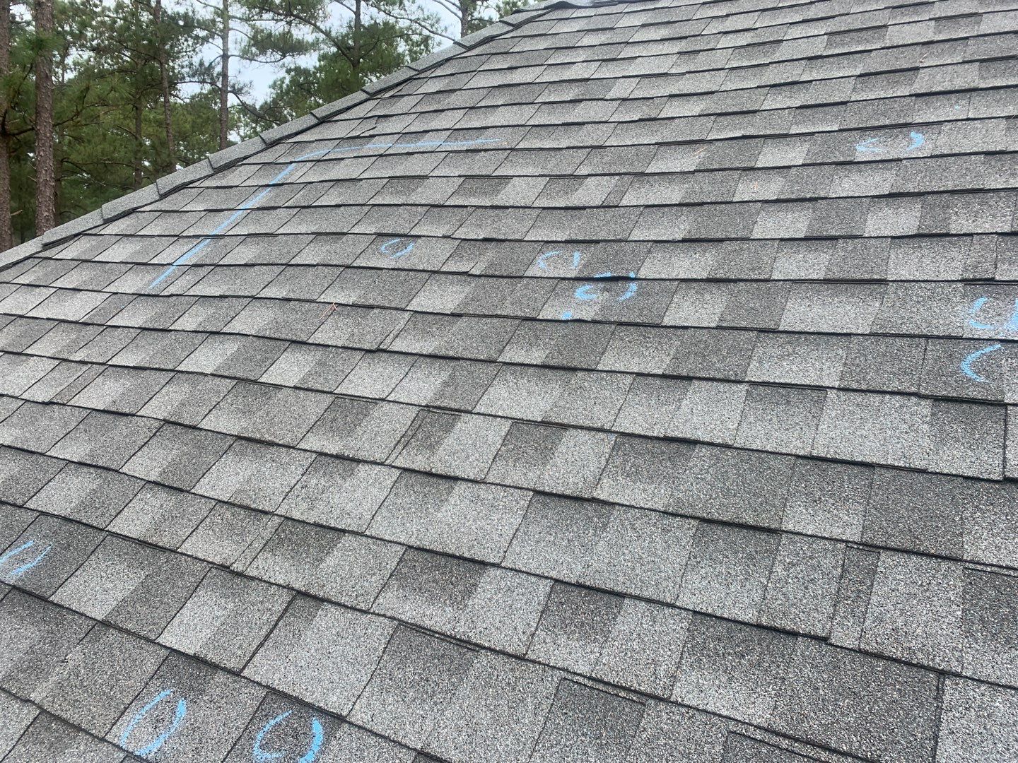 Hail Damaged Inspection / Repair / Re roof by American Roofing NC