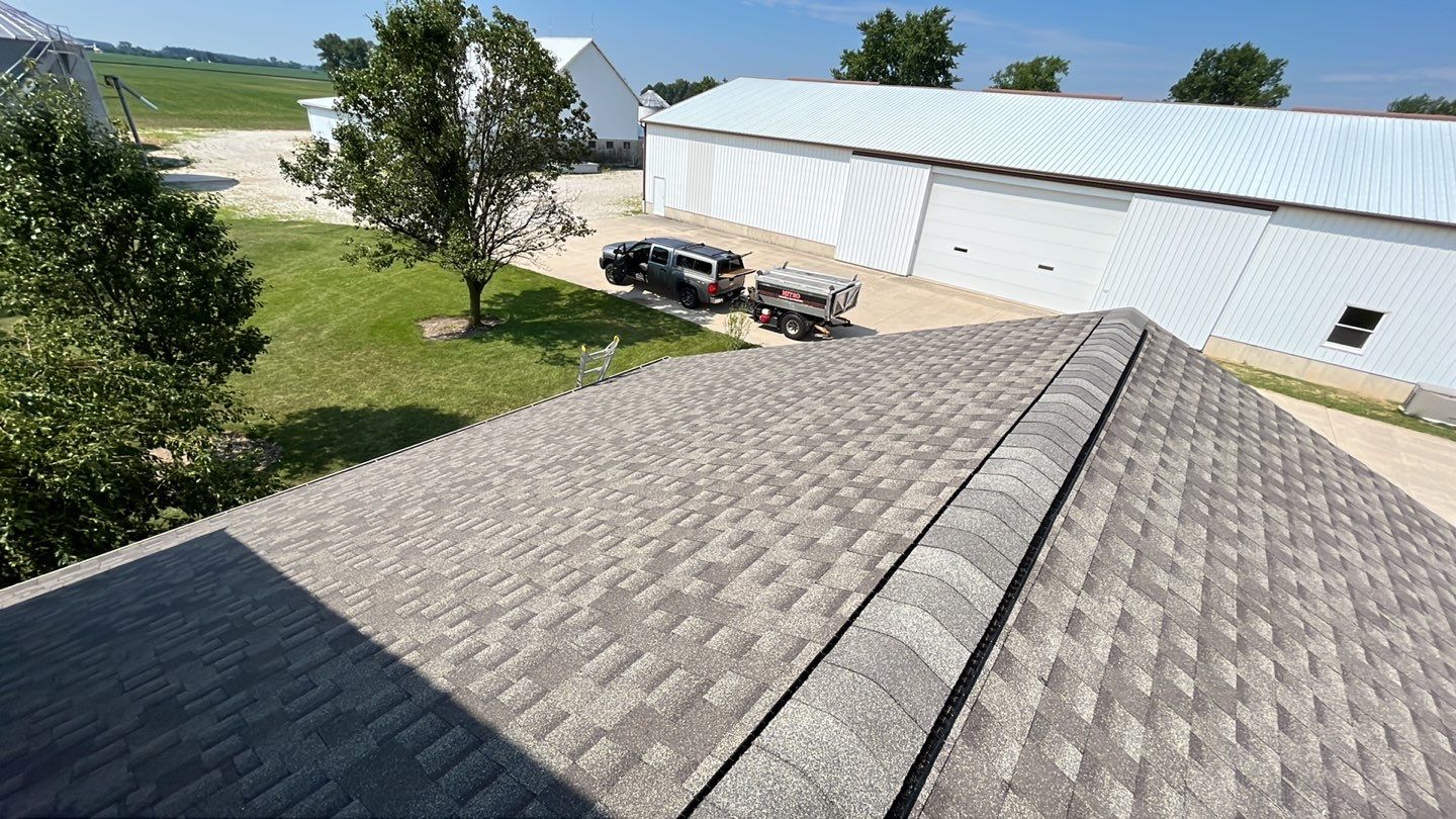 Residential Roofing Installation using GAF Timberline HDZ Weathered Wood by Nitro Roofing and Construction