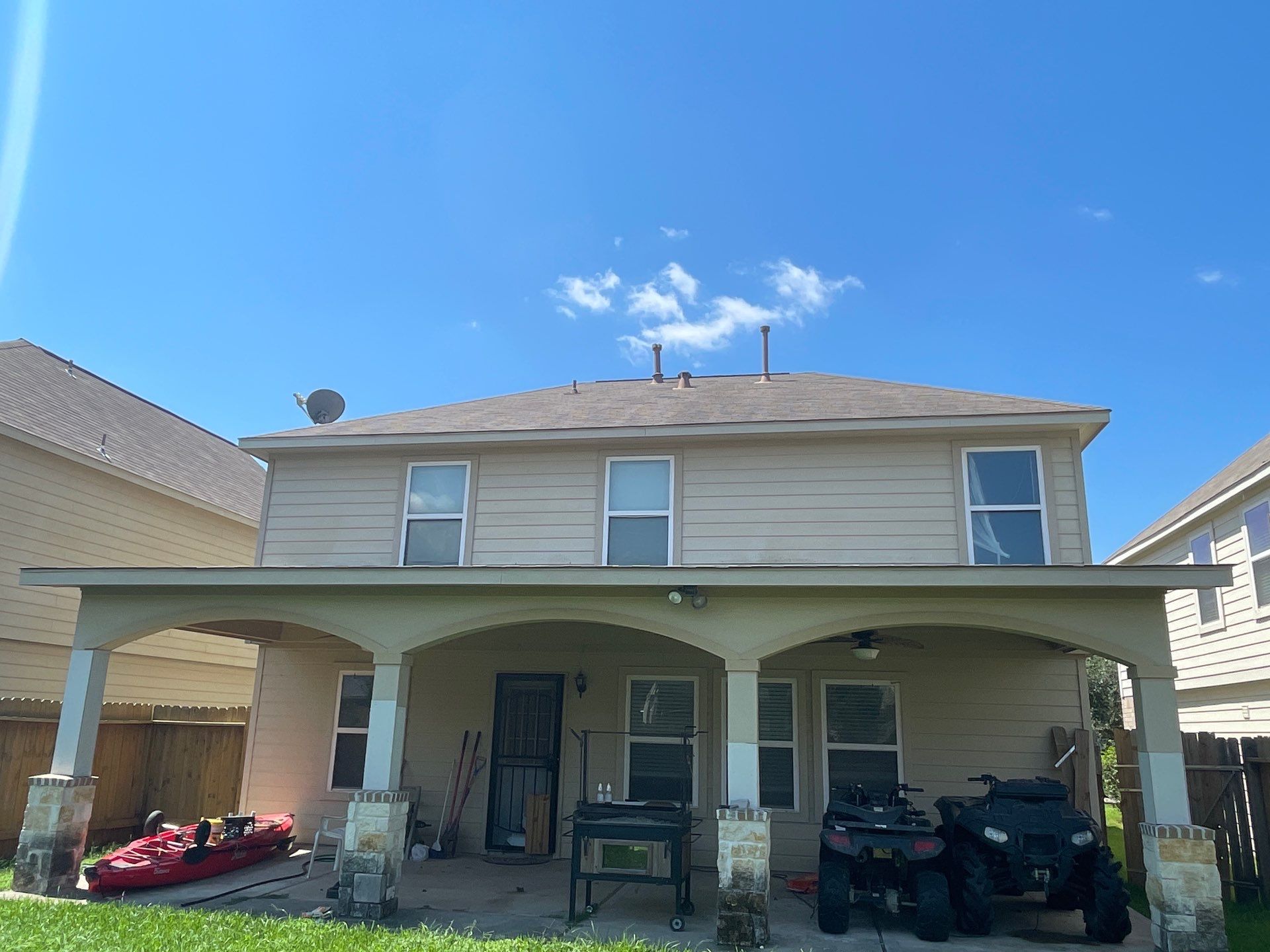 Residential Roofing Installation using Tamko Heritage® Series Rustic Black by CAP Roofing and Construction LLC