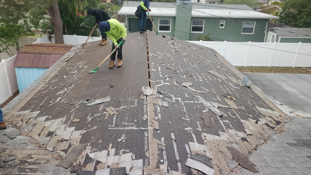 Project in St. Petersburg 33710 by Mitchell Roofing Company LLC