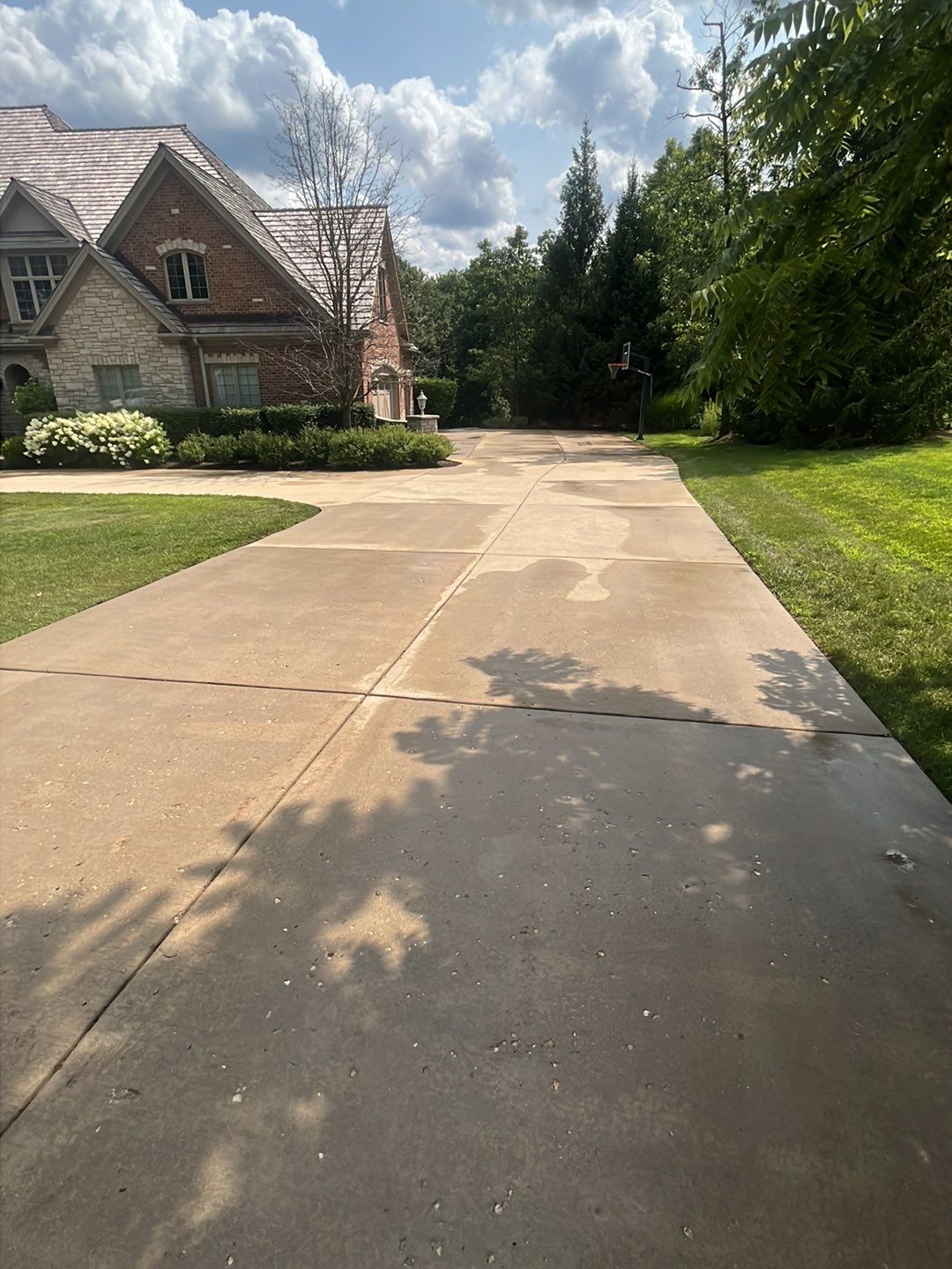 Brick paver clean, sand and seal.  using Surebond SB-1300 by Northern Power Washing LLC.