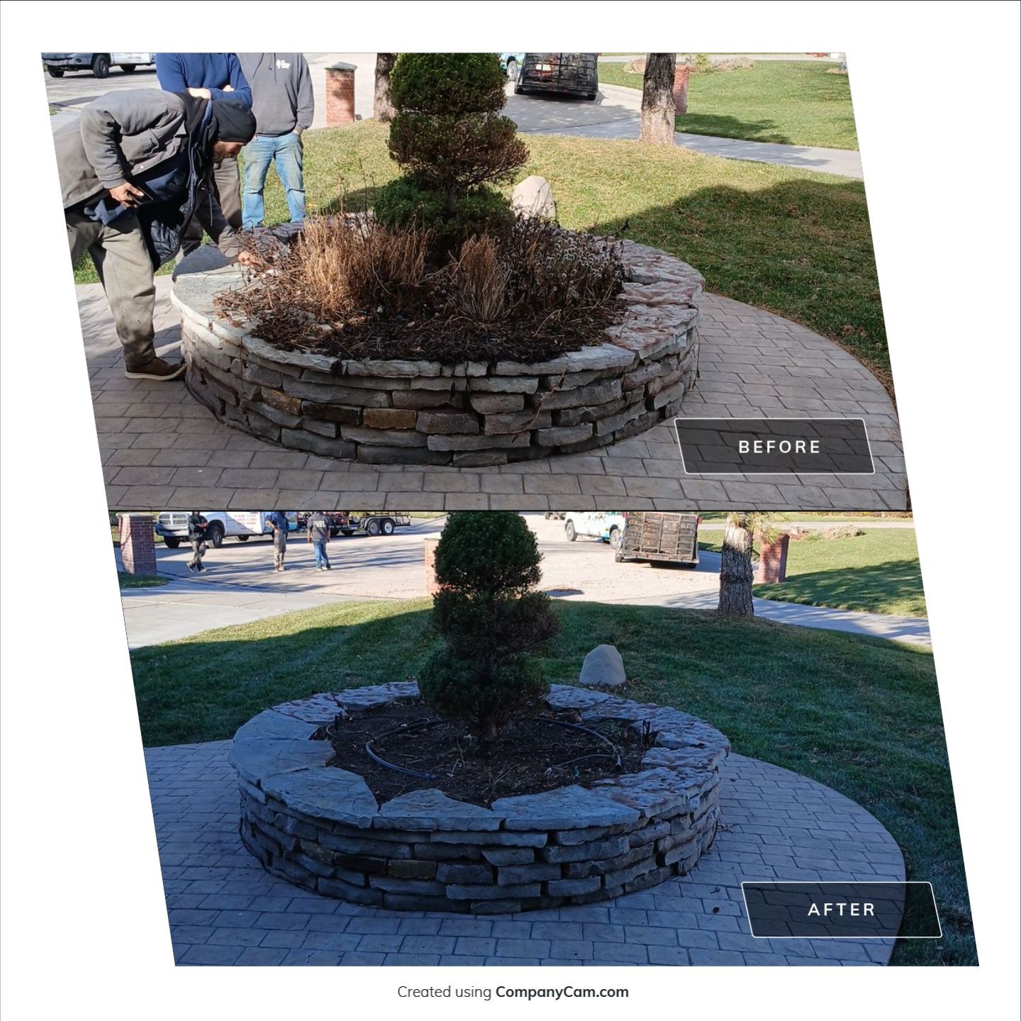 Project in Wichita by Four Star Lawn Care