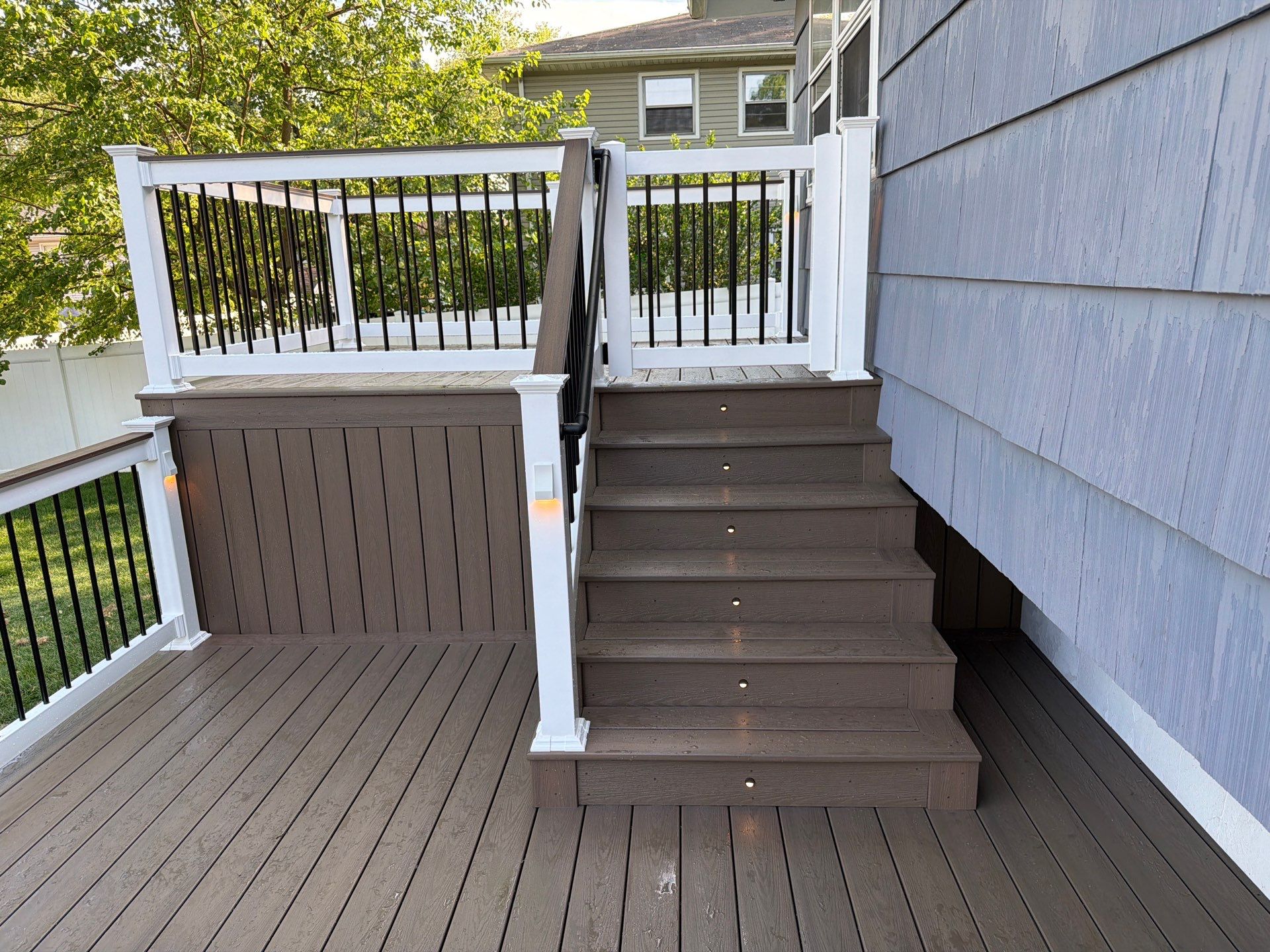 New Bi Level Deck In Westfield , New Jersey  by deck guardian