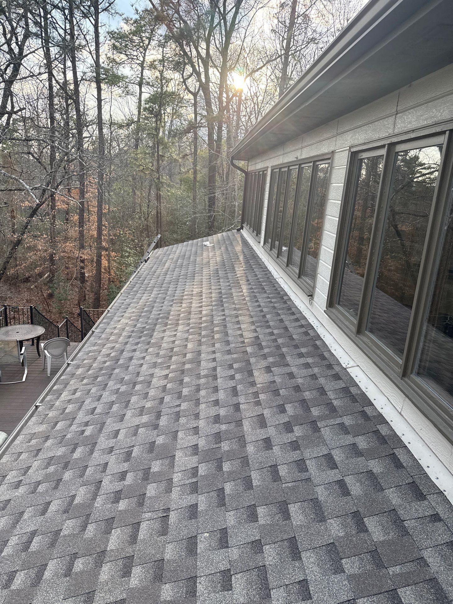 Residential Roofing Installation in Birmingham (Weathered Wood) by The Roofing Dudes