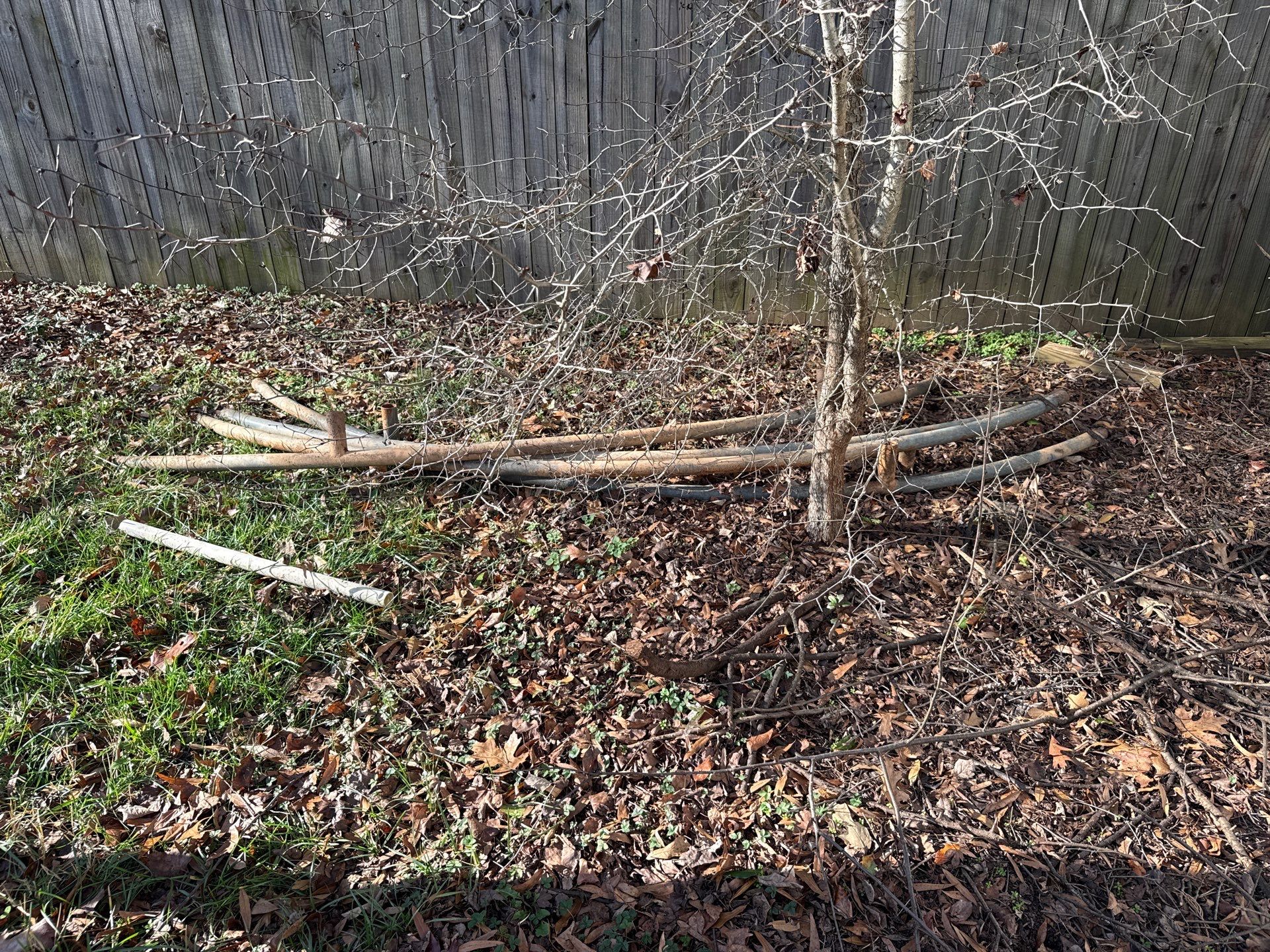 Project in Matthews by Badger Hauling