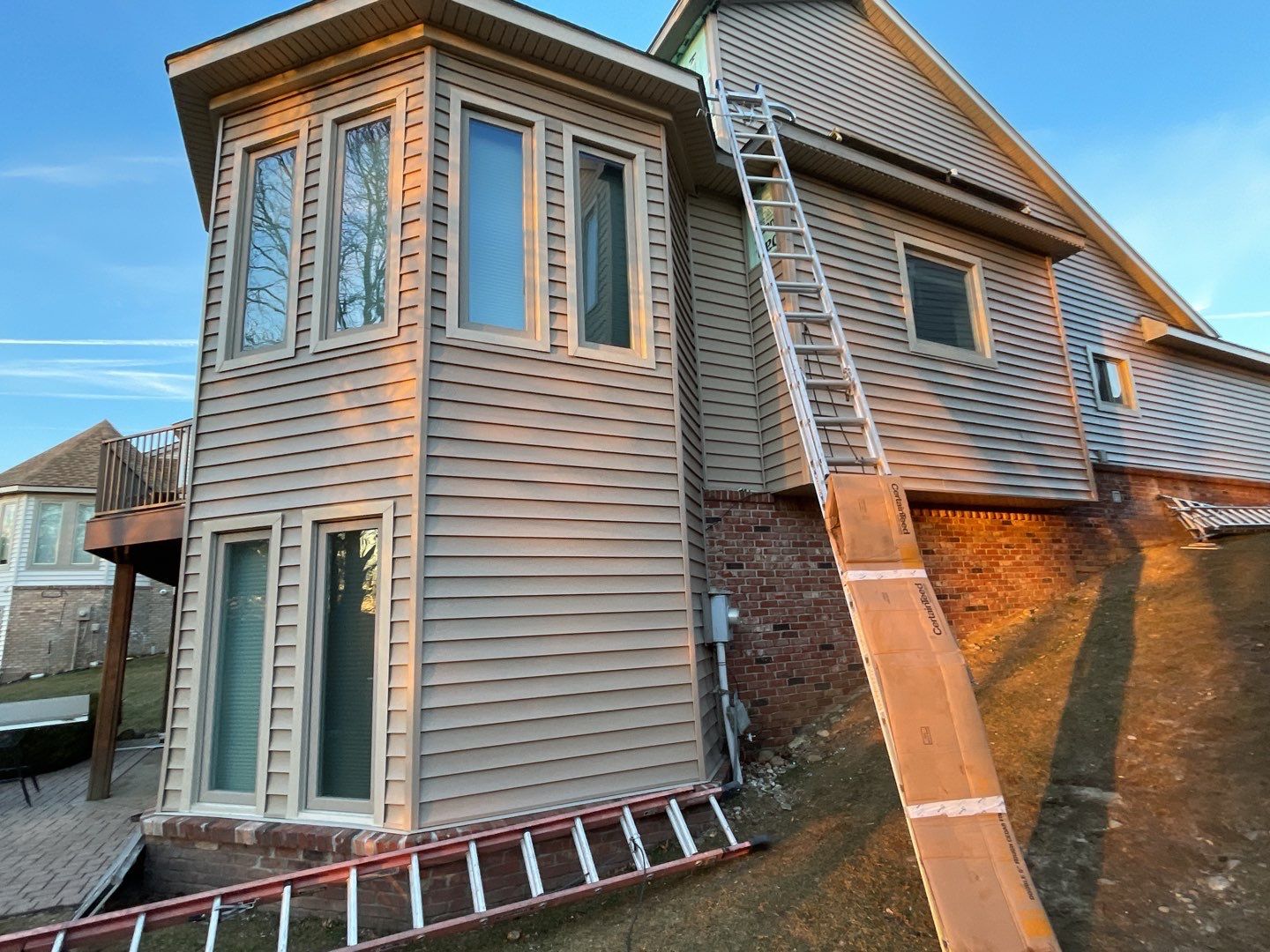 Siding Replacement using CertainTeed Monogram D5 Clapboard by 180 Contractors