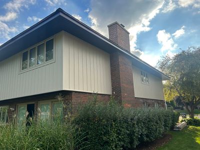 Turtle Shell gutter protection installation in Schaumburg, IL 60193, photograph 19