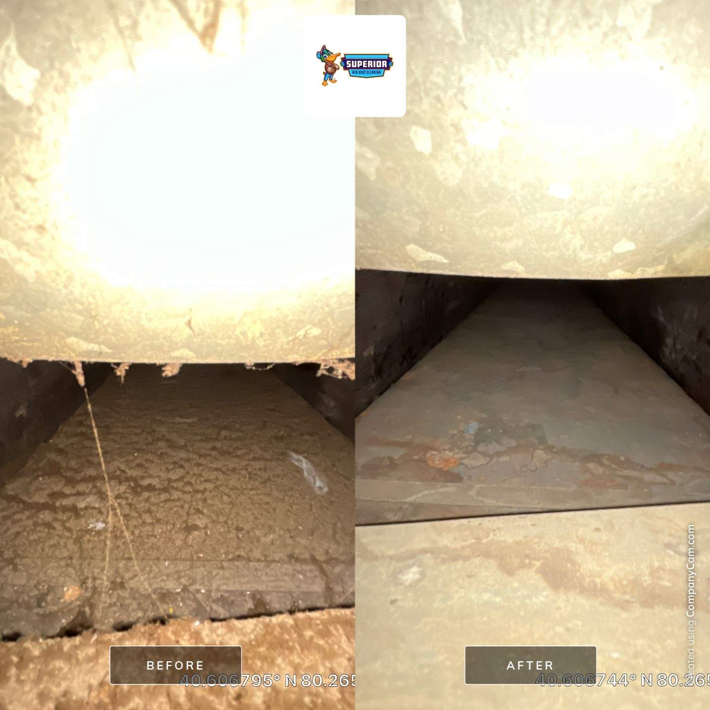 Air Duct Cleaning With a Vacuum Truck in Aliquippa, PA by Superior Air Duct Cleaning