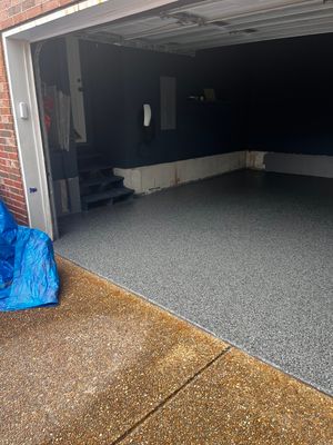 Garage Floor Coating using Nightfall