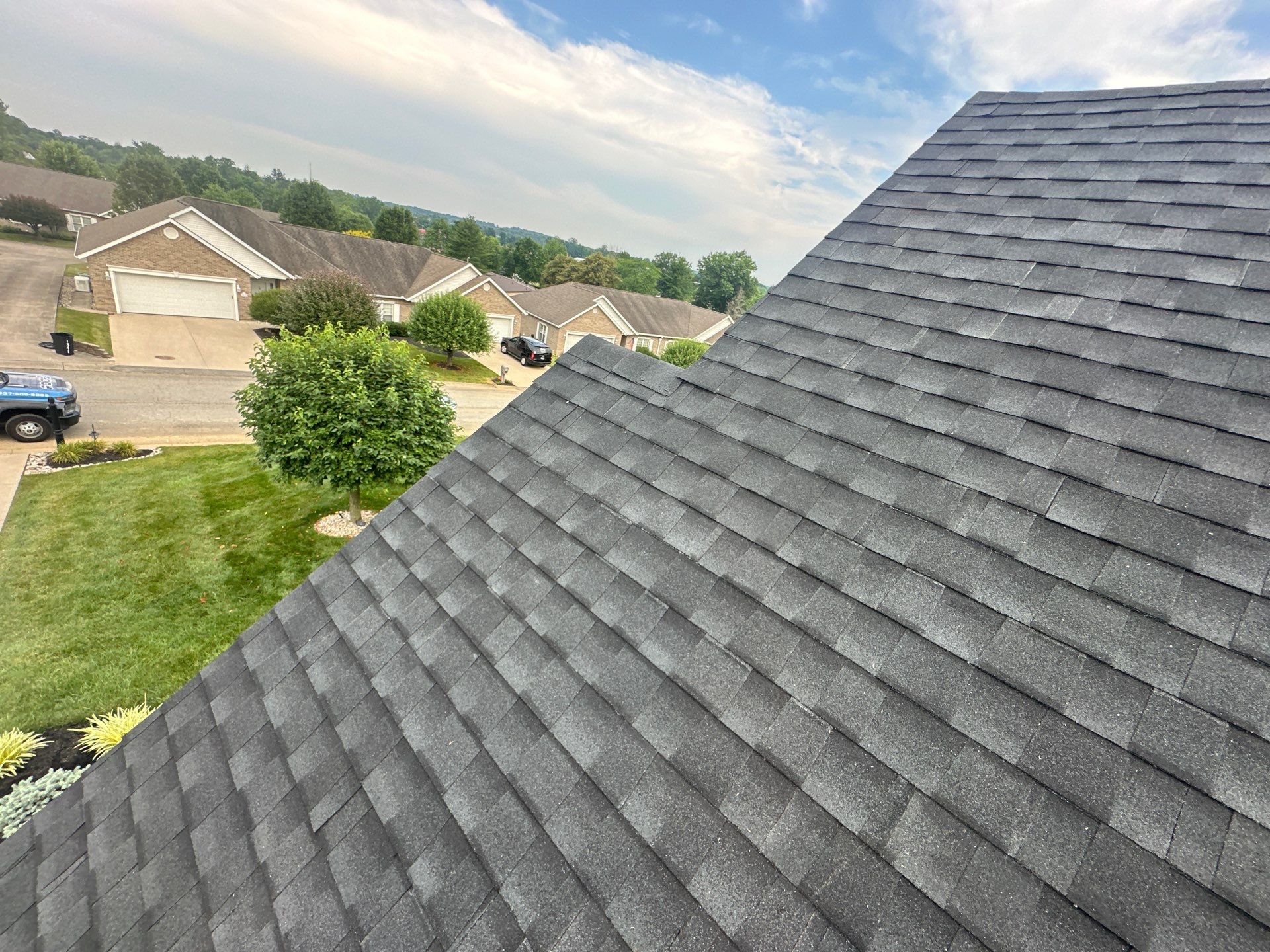 Residential Roofing Installation using Timberline UHDZ Shingles - Charcoal by RoofX 