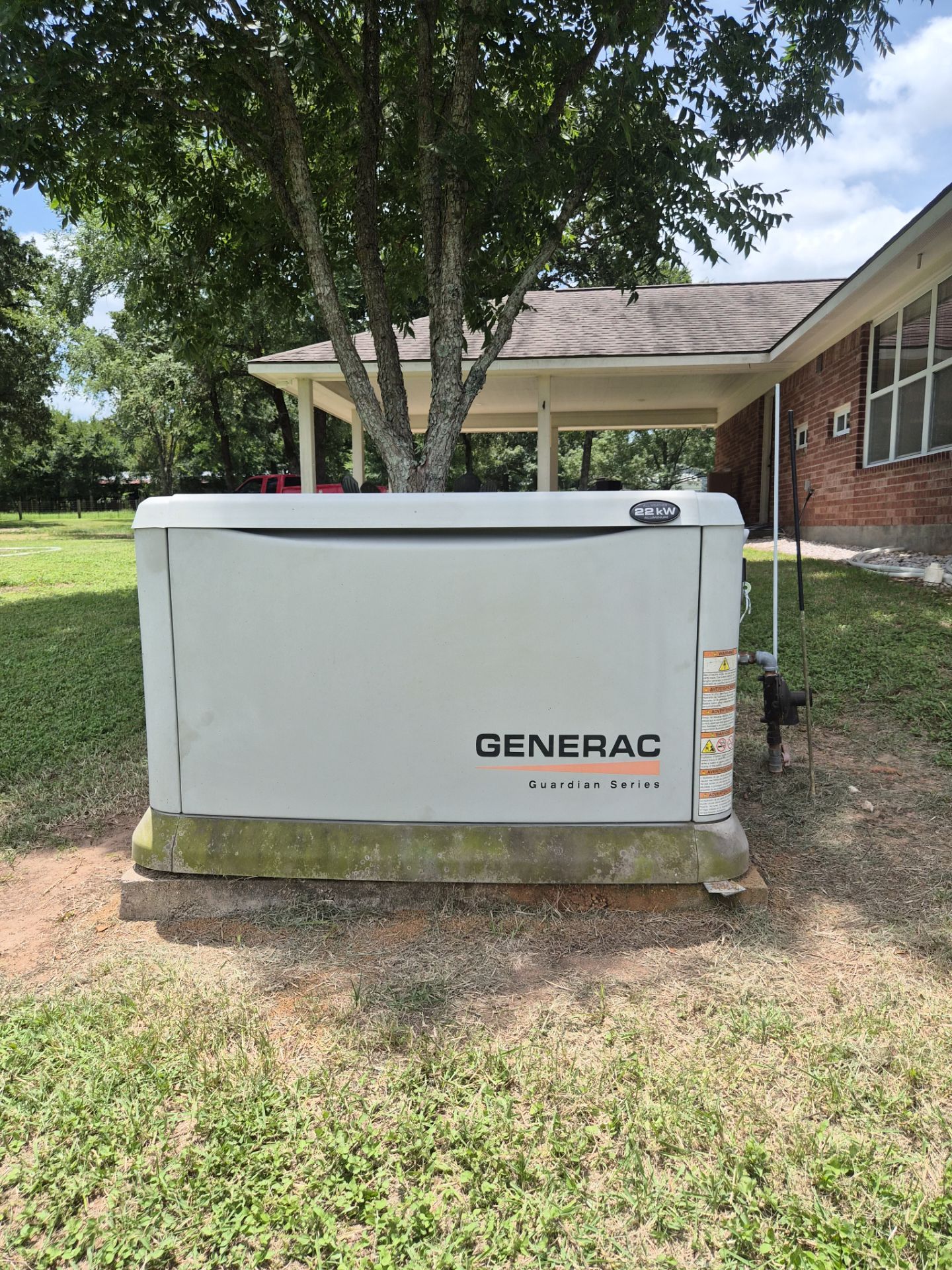 Residential Generac Generator Maintenance and Valve Adjustment in Huntsville by GenTex Elite Services