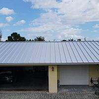 24ga 1.5" Mechanical Seam Mill Finish by Total Roofing System The Metal Roof Experts
