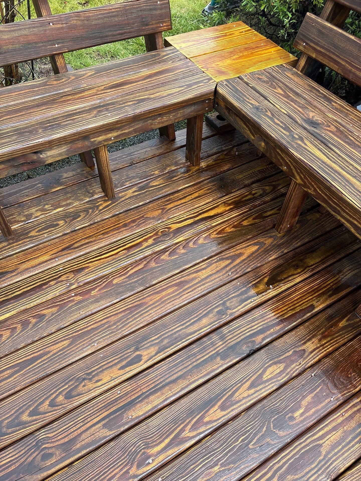 Wood Dock using Wood Sealant by DuraSeal