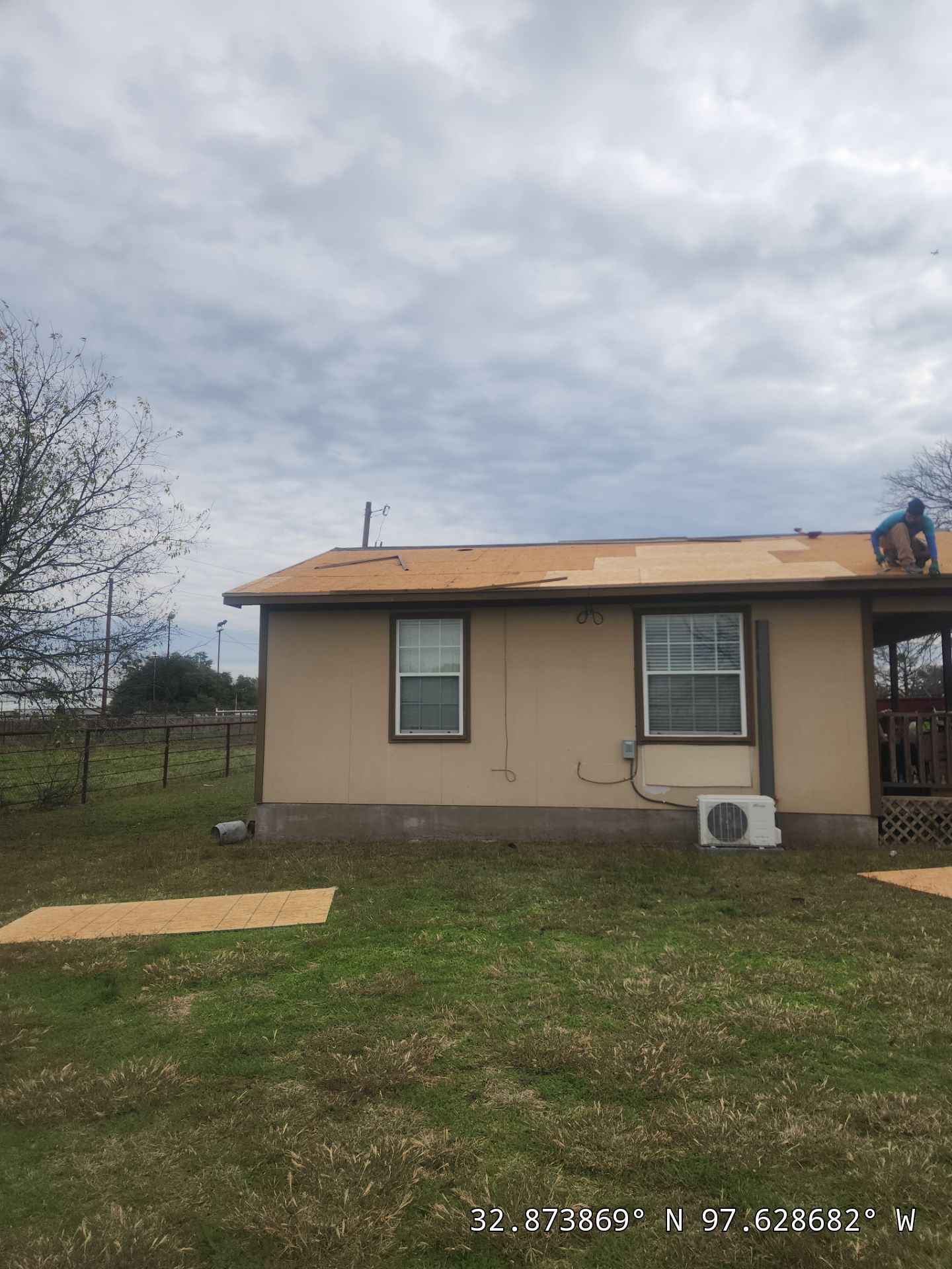 Project in Weatherford by Lonestar Roofing and Restoration LLC.