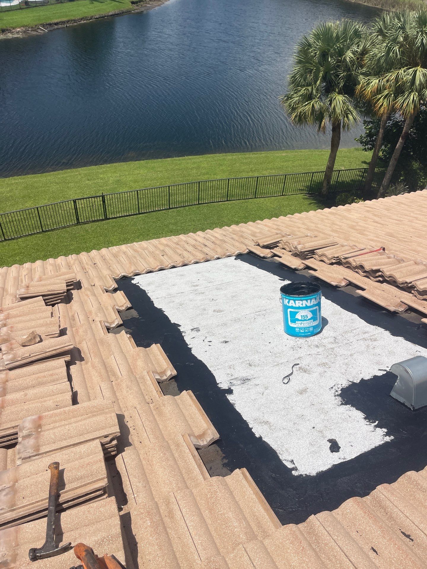 Tile Roof Repair - Delray Beach by Hercules Roofing