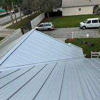 24ga 1" Nail-Strip Mill Finish by Total Roofing System The Metal Roof Experts