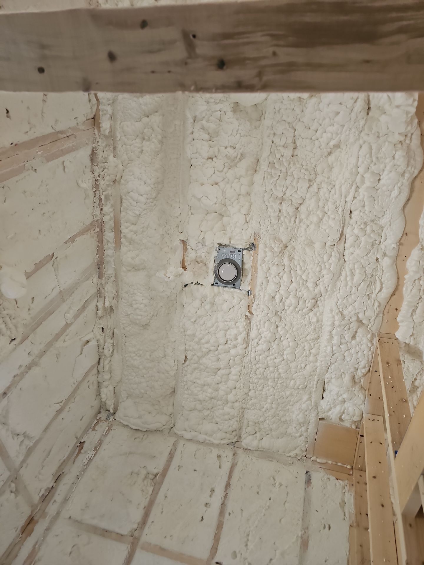 Spray Foam Insulation using open cell spray foam by NYS Foam & Energy