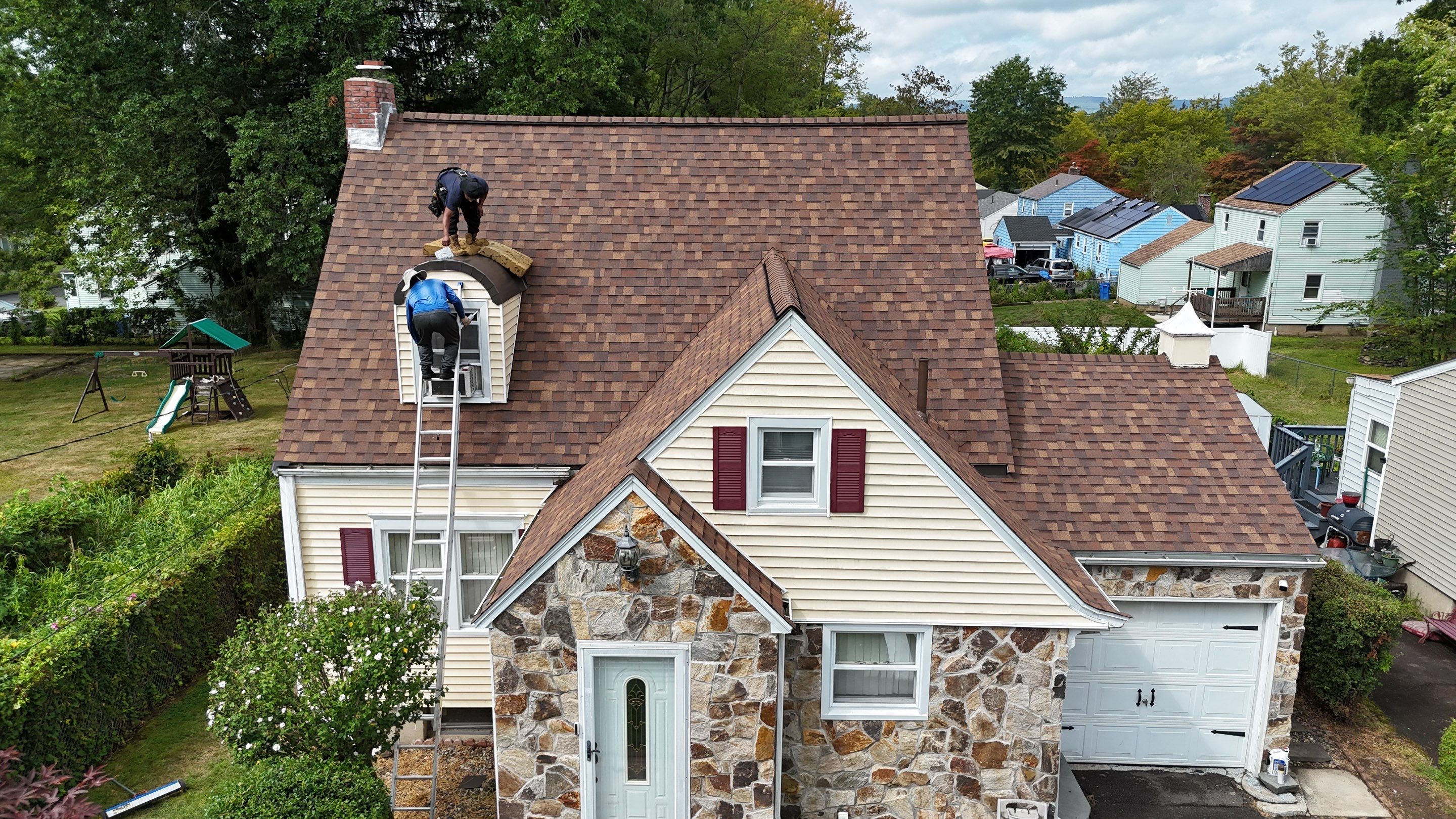 Owens Corning Duration: Desert Rose in HARTFORD by Golden Shield Roofing
