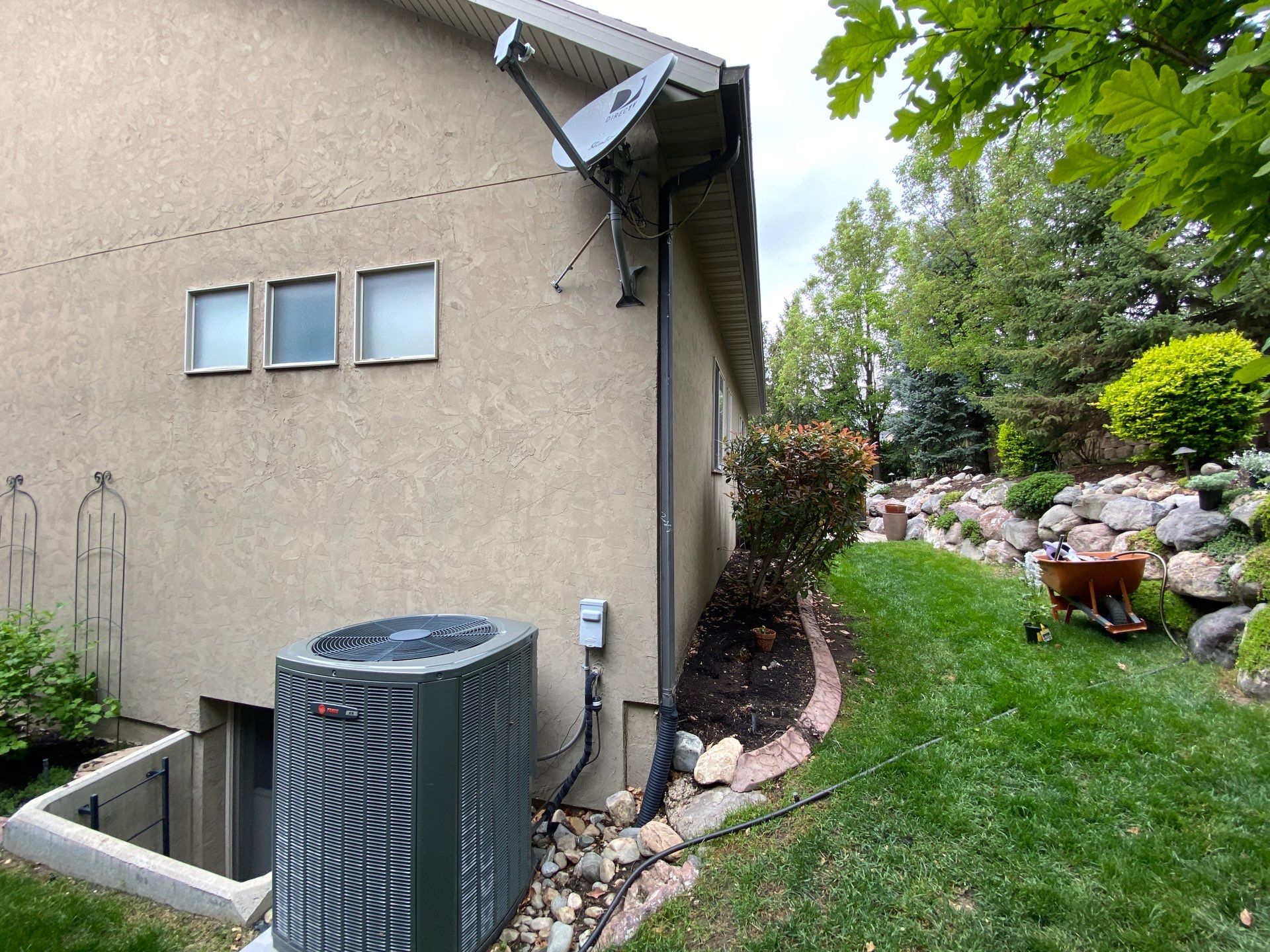 Project in Cottonwood Heights by Emerald Gotcha Gutters 