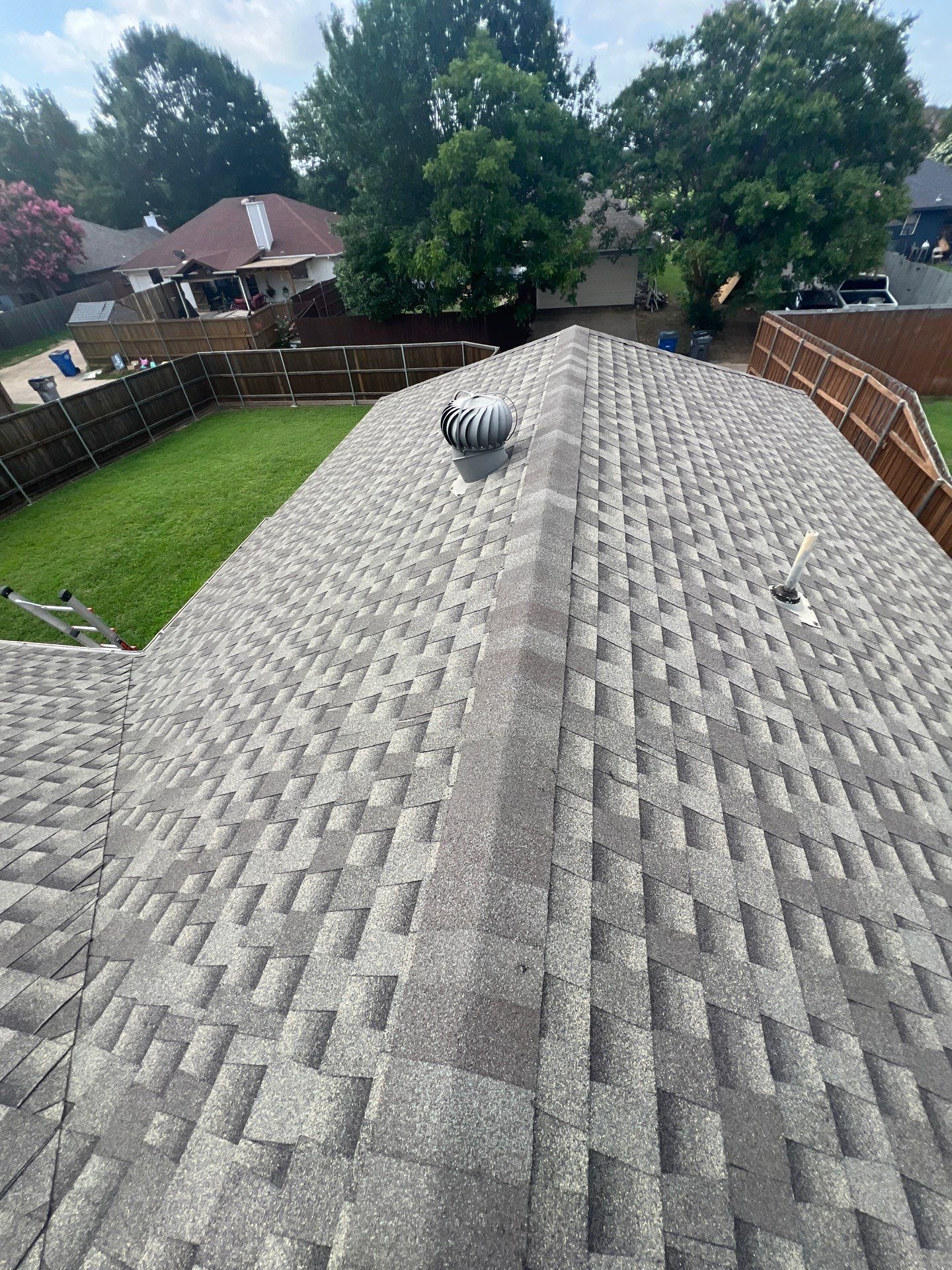 Project in Allen by Rainy Day Restoration