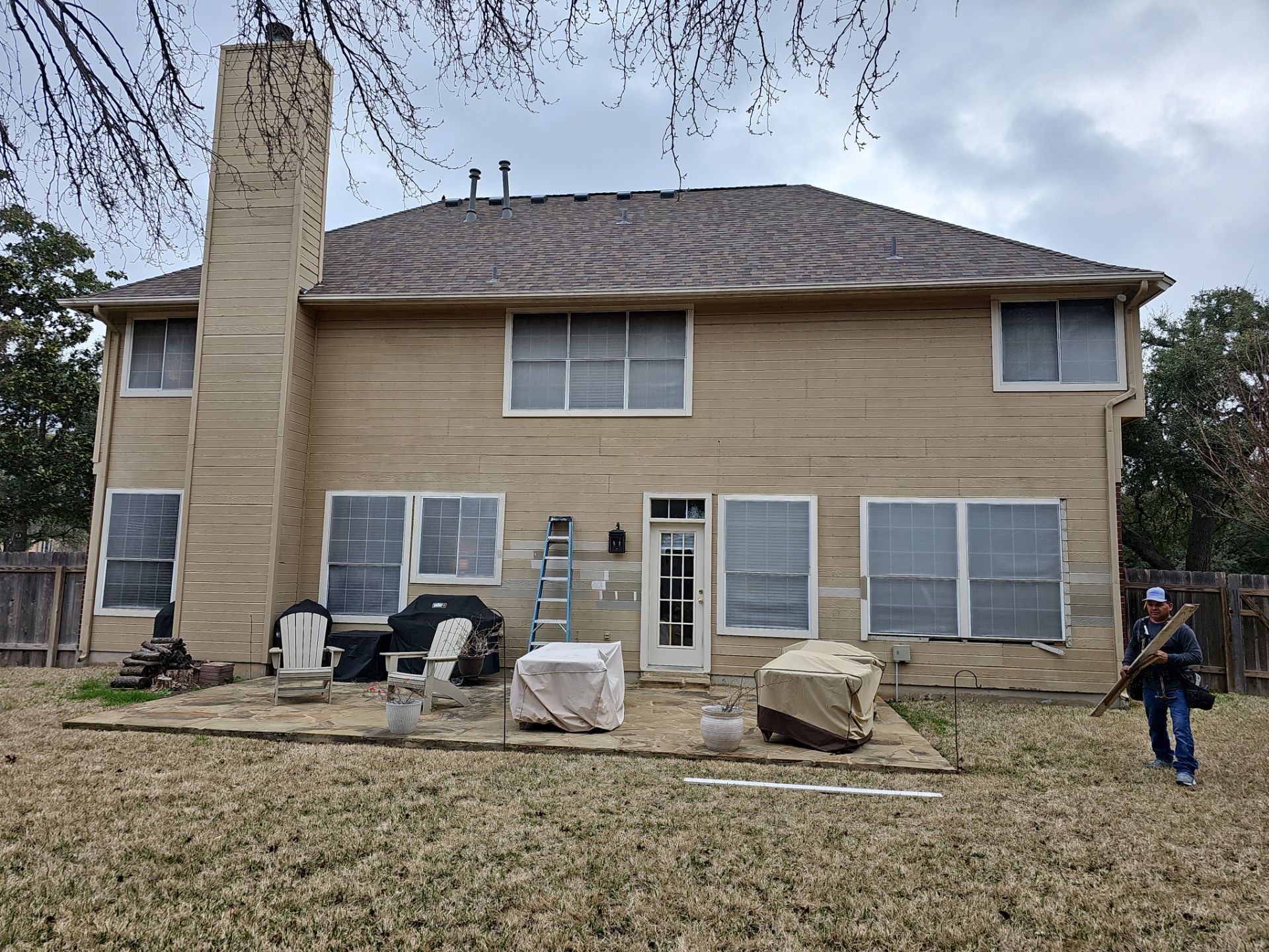 New Hardie Lap Siding & Board and Batten by DeZign Roofing & Exteriors