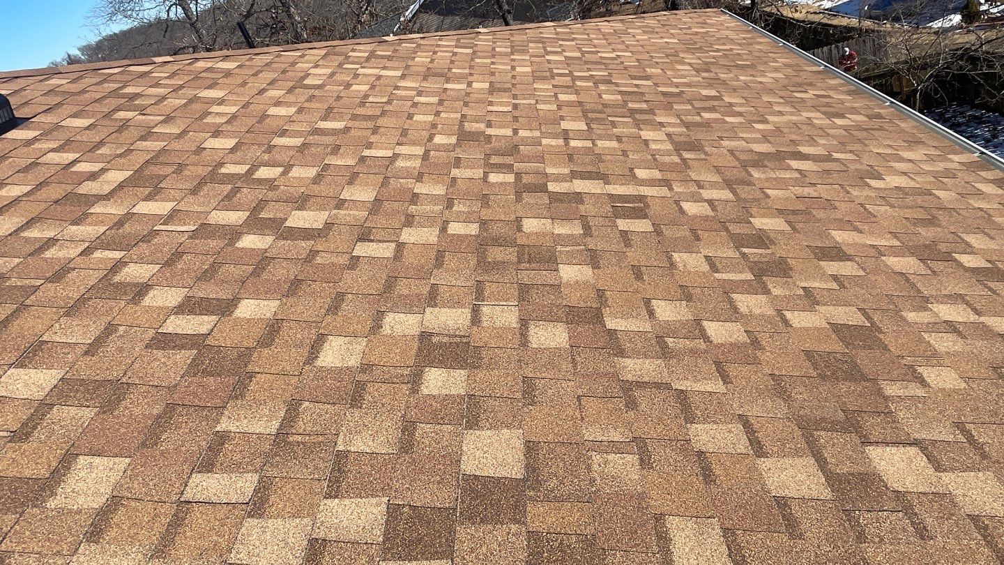 Residential Roof Replacement - Atlas Pinnacle Pristine Architectural Shingles - Color Morning Harvest  by Titan Commercial & Residential Roofing 