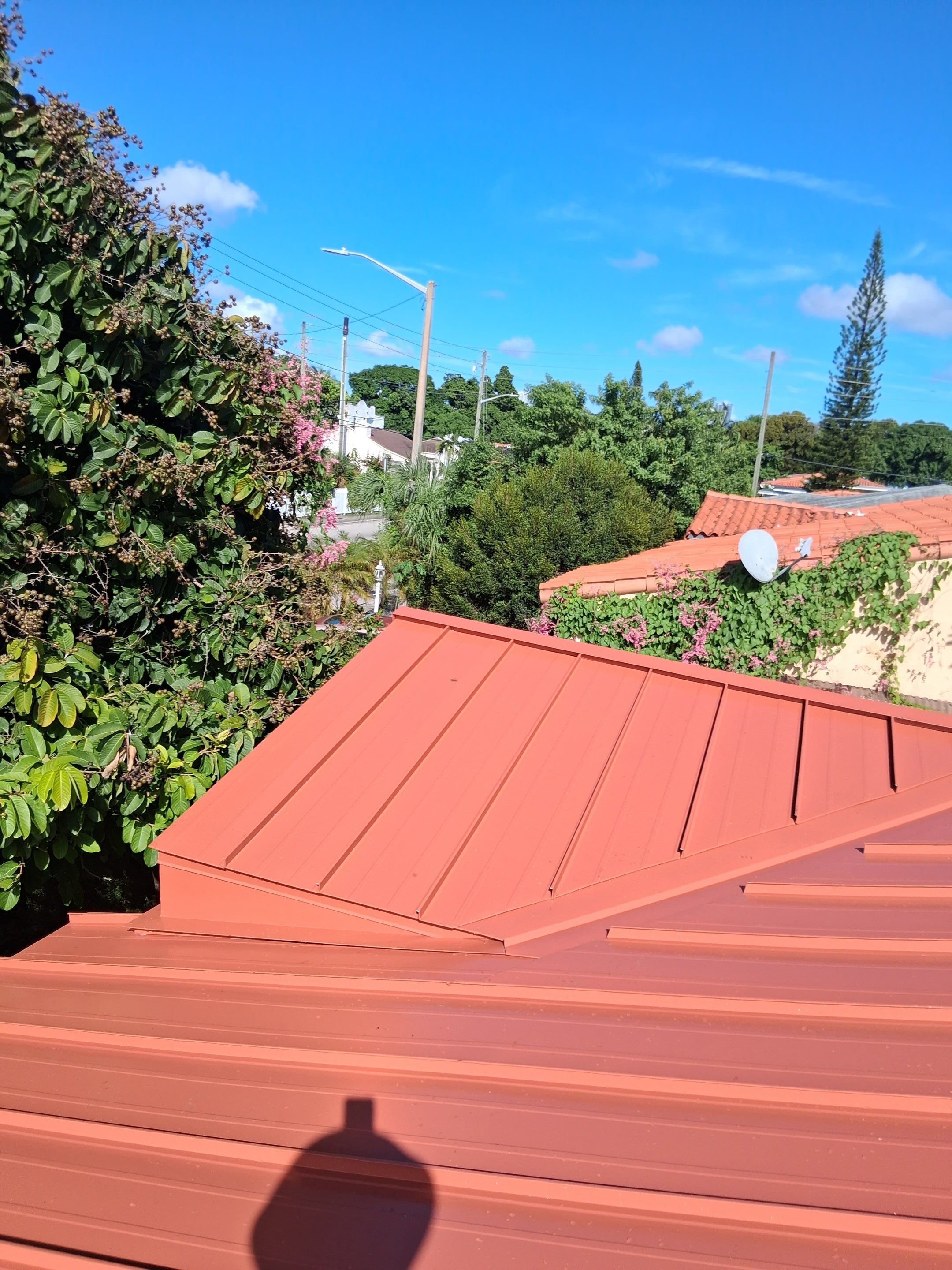 Metal Roof - Galvalume - Terracotta by Istueta Roofing