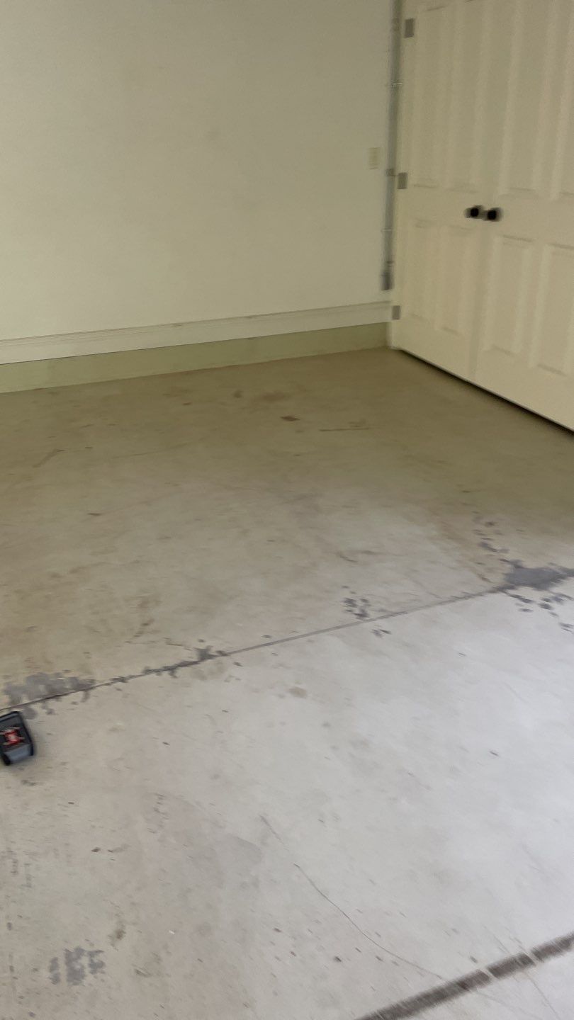 Garage Transformation using Driftwood Colorway by Croc Coatings, LLC