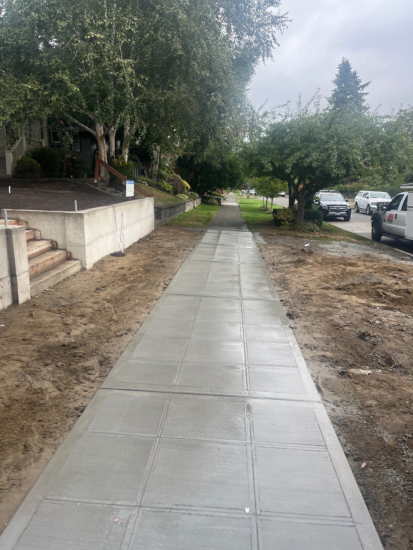 David | Concrete Sidewalk by Jireh Asphalt & Concrete Inc 