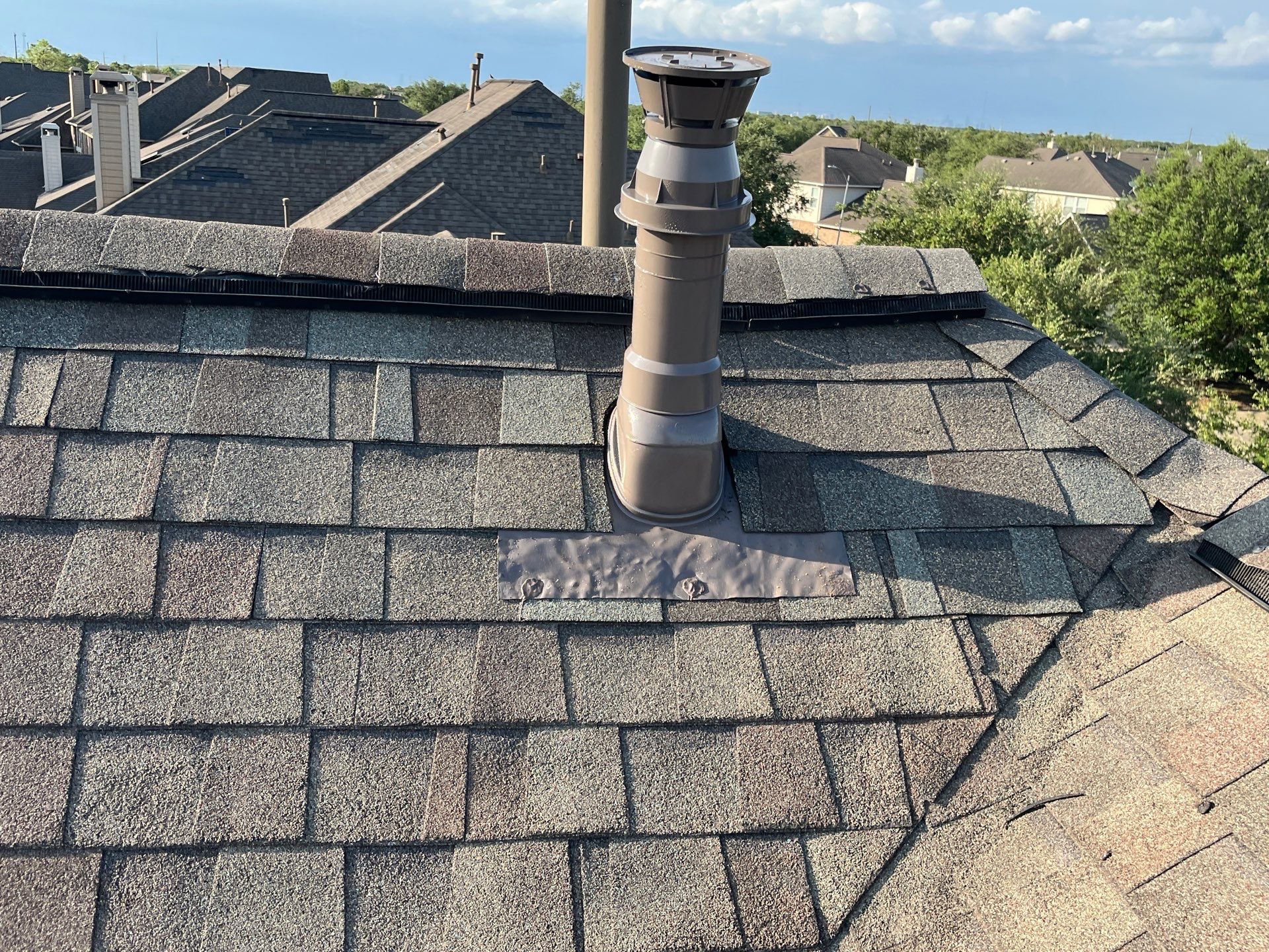 Residential Roofing Repair using Owen's Corning Duration (Lifetime) Shingles by Roof Repair Company
