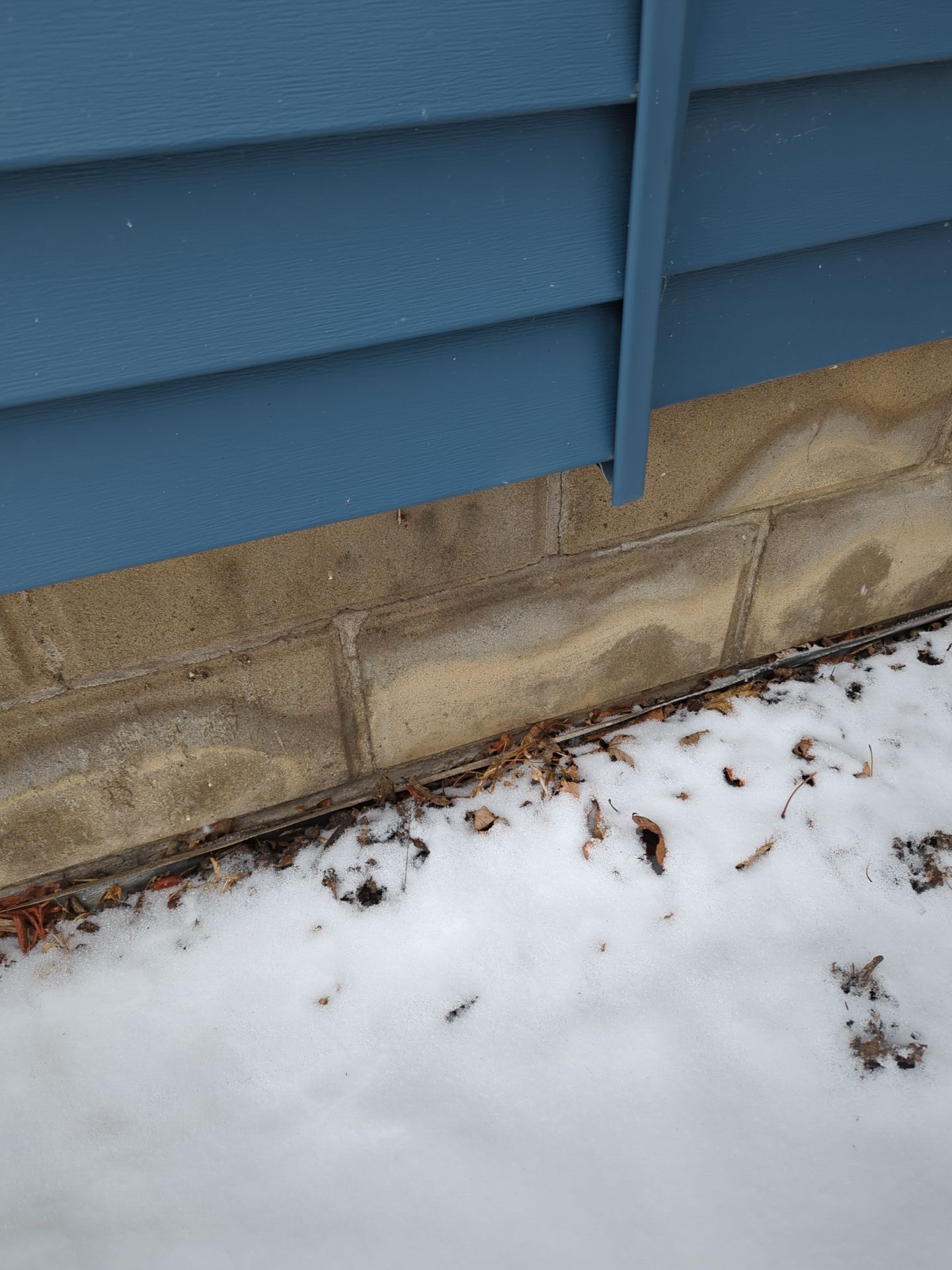 Bowing Wall using Fortress Invisibeams  by ACE Waterproofing & Basement Solutions