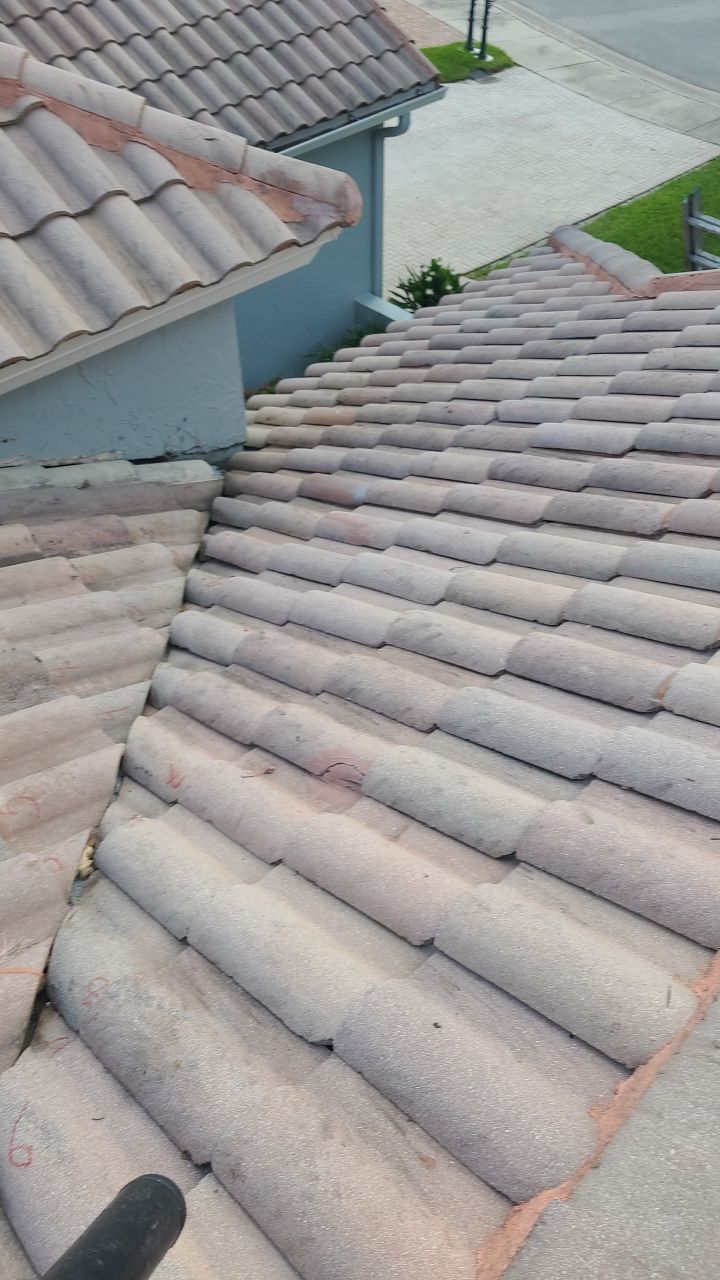 Concrete Tile Roof Repair using Concrete Roof Tile by Aastro Roofing