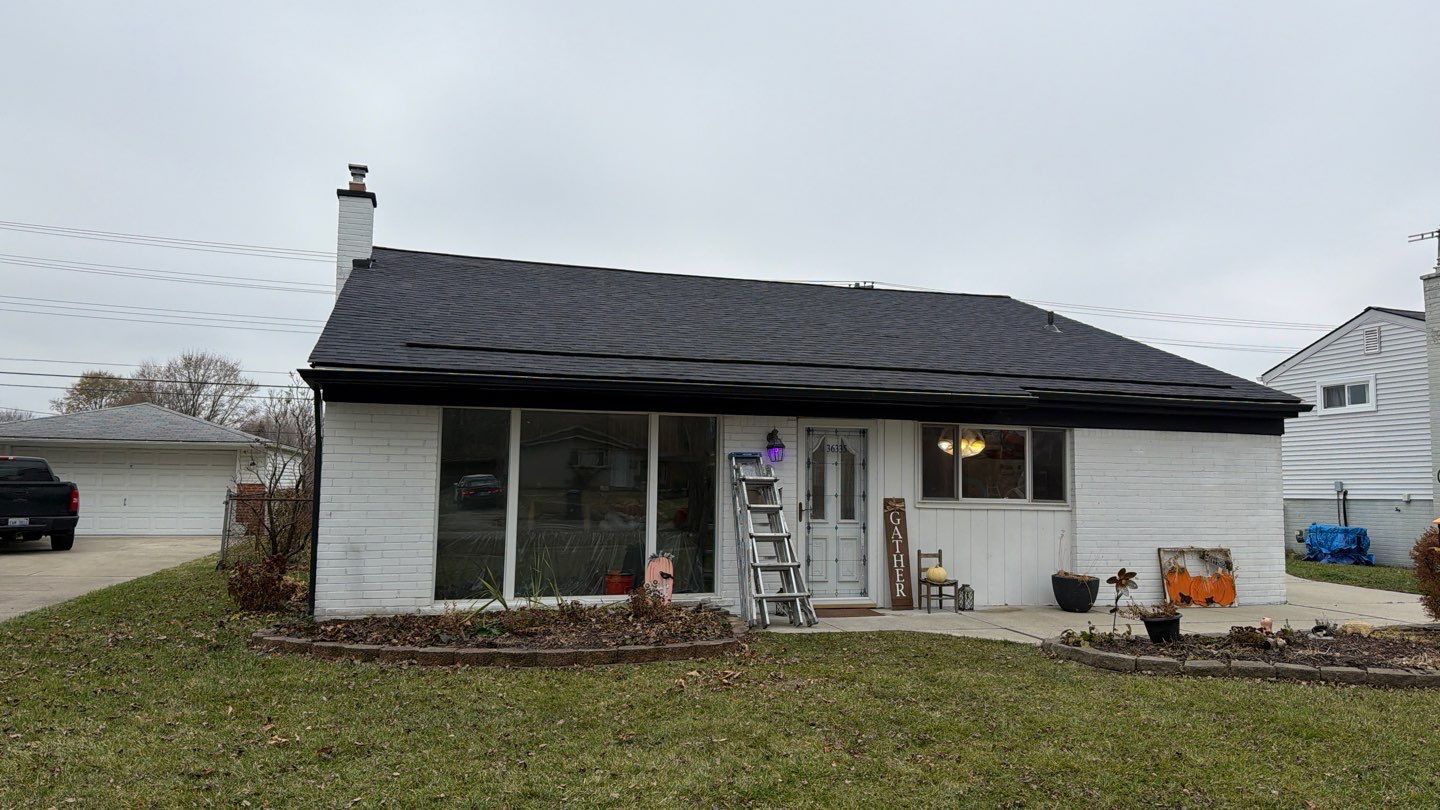 Roof Replacement using Owens Corning Onyx Black by 180 Contractors