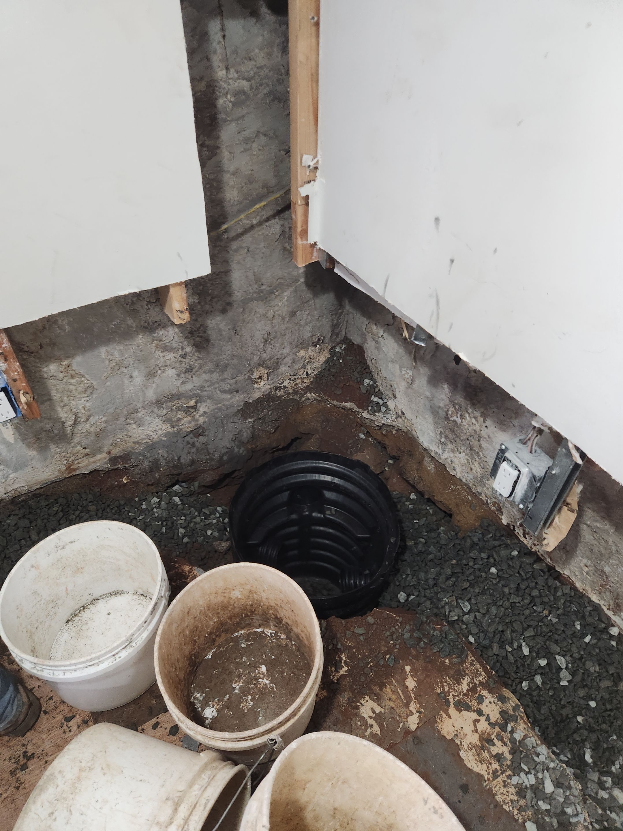 Interior French Drain Kearny NJ by Pure Service Pro, LLC 