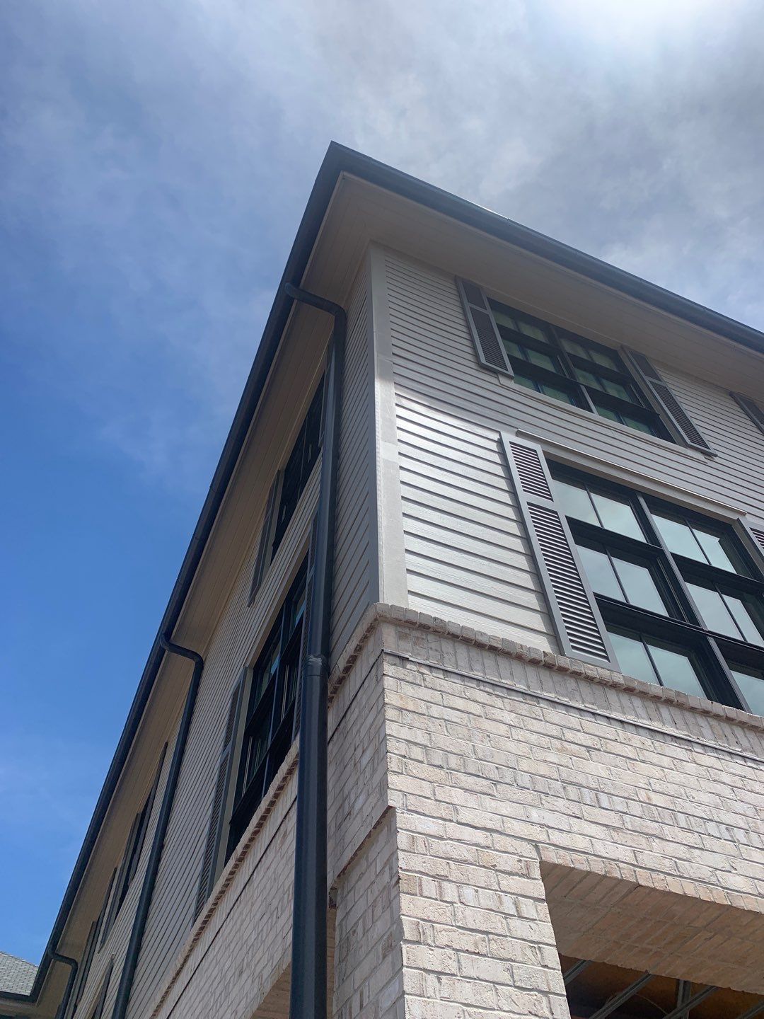 Half-Round Gutters for Coastal Homes in Panama City Beach FL by Gutter Professors