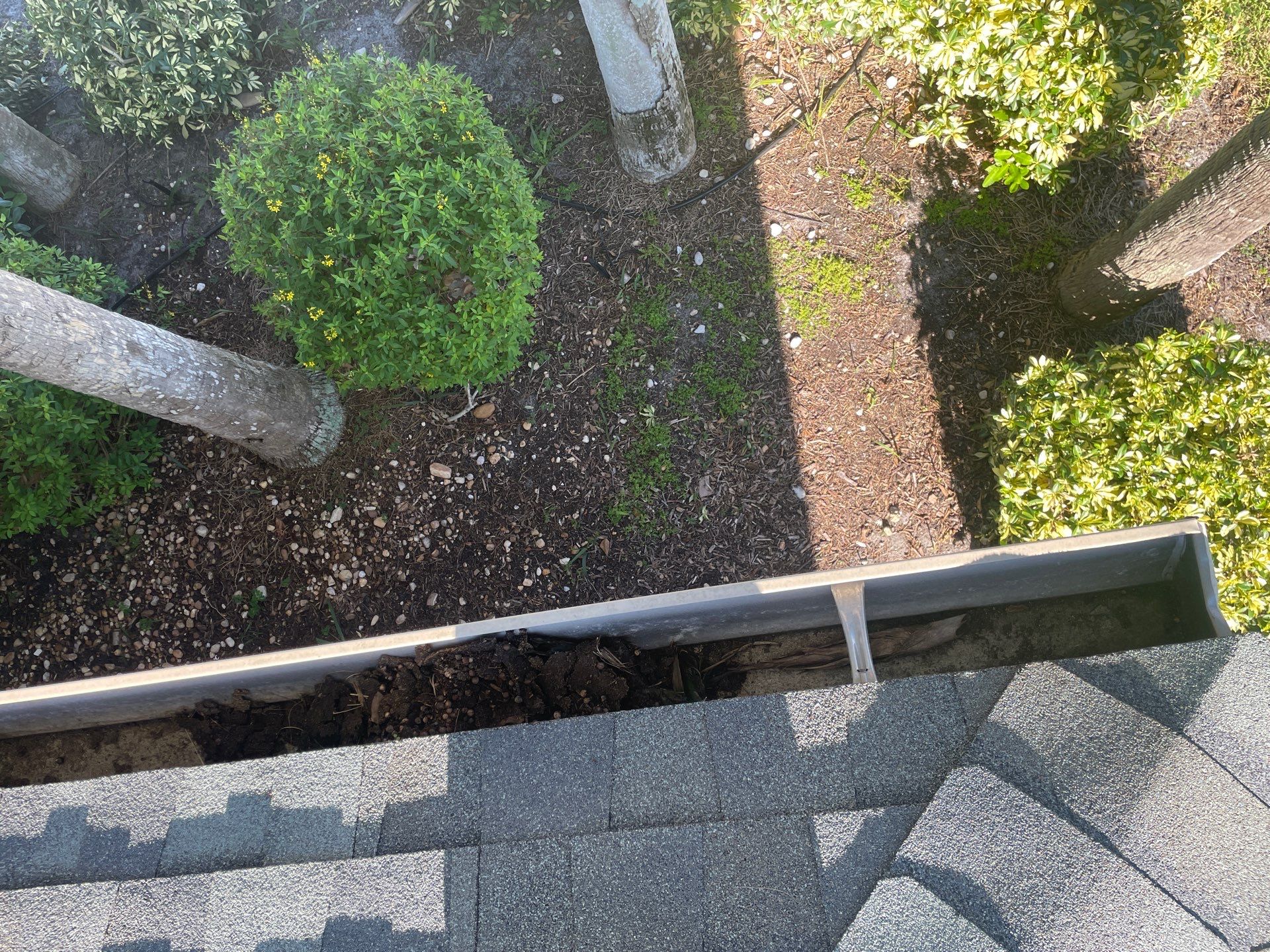 White 6-inch K-Style Gutters in Sarasota FL by Gutter Professor by Gutter Professors