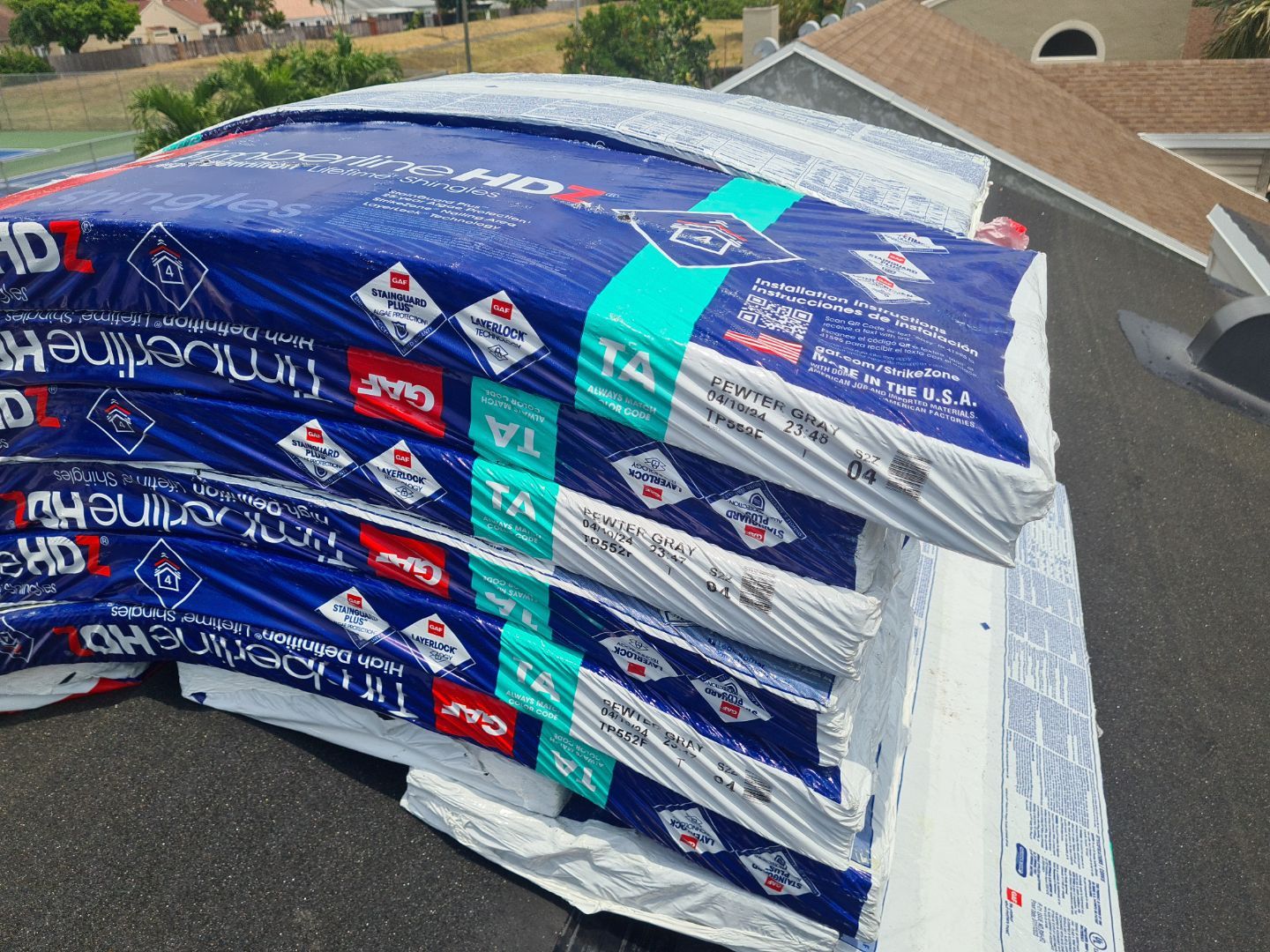 Residential Roofing Installation using GAF by BLUES BROTHERS ROOFING