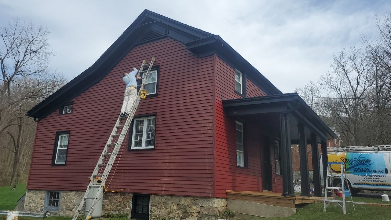 Exterior Painting using Benjamin Moore by Spectrum Painting, LLC