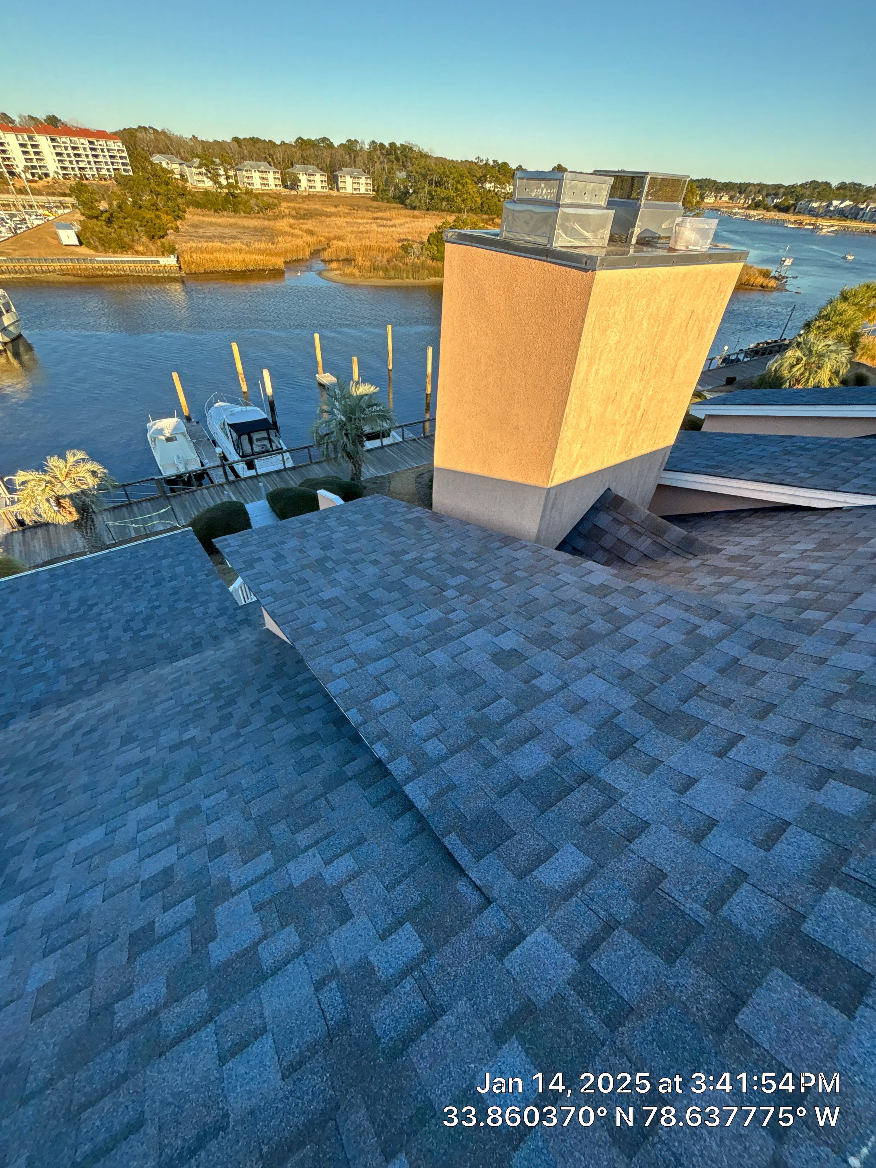 IKO Dynasty - Atlantic Blue by Linta Roofing