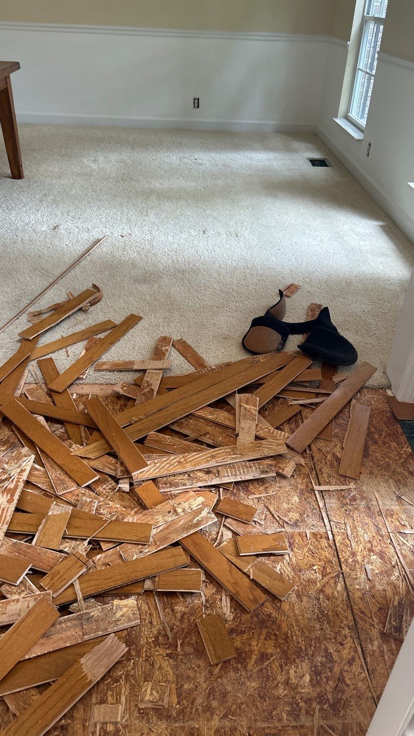 Full Floor Replacement by Footprints Floors of Nashville