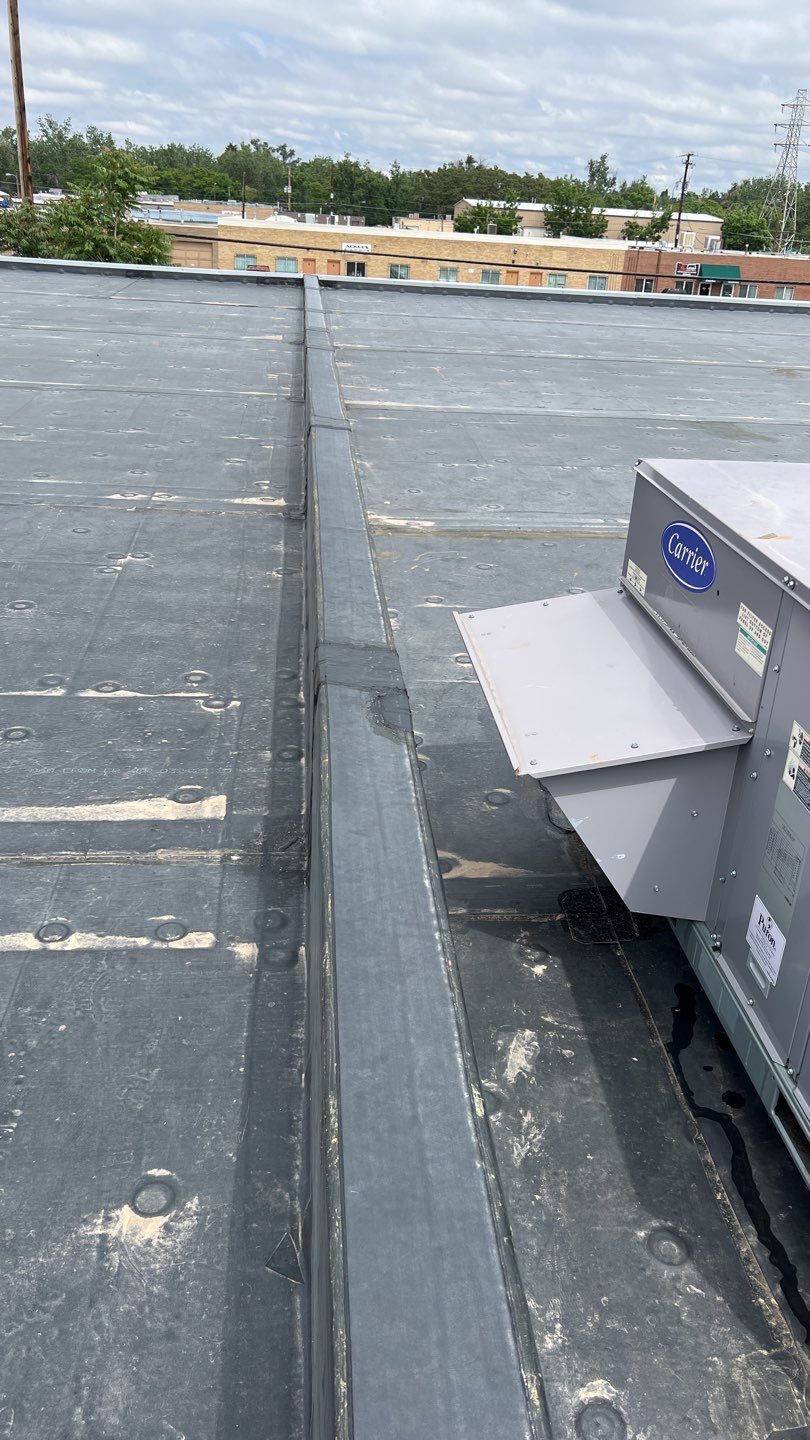 Commercial Roofing Installation using MuleHide EPDM .60 - BLACK by A to Z Roofing