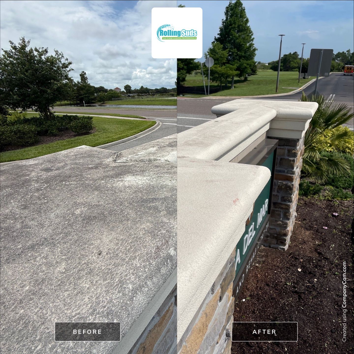 Assisted Living Community Exterior Refresh — Viera, FL by Rolling Suds of Melbourne - Palm Bay