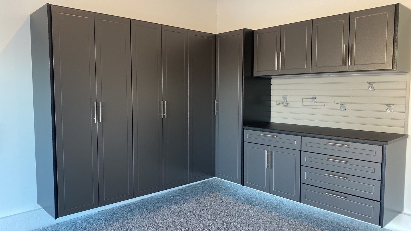 Troy R. - Upgrades his garage! by Banner Garage