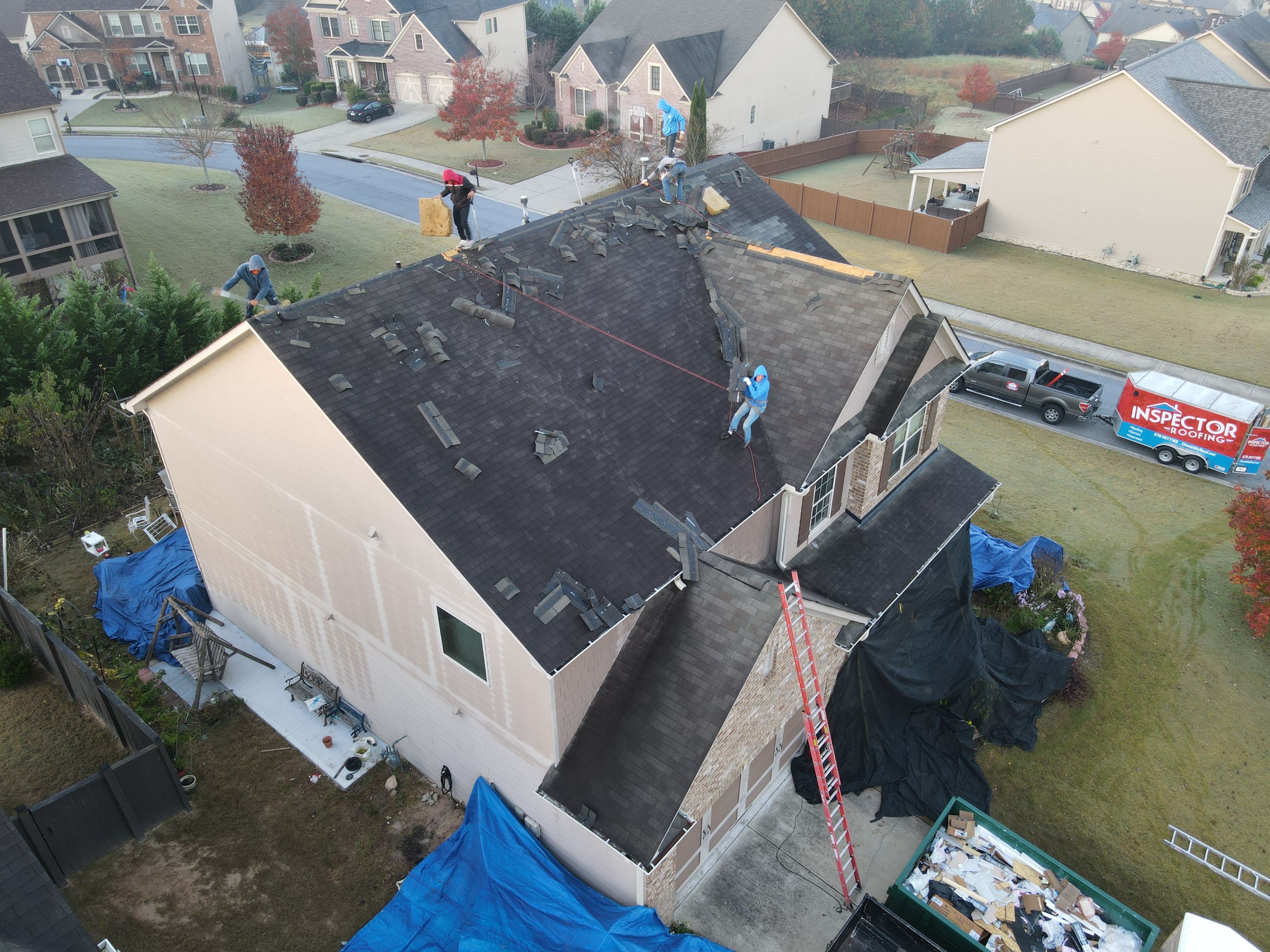 Residential Roofing Installation by Inspector Roofing and Restoration