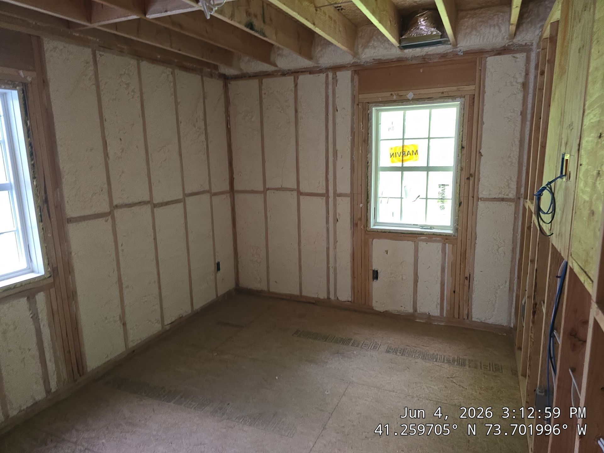 Attic, Walls and Rim Joist Insulated with Spray Foam by NYS Foam & Energy