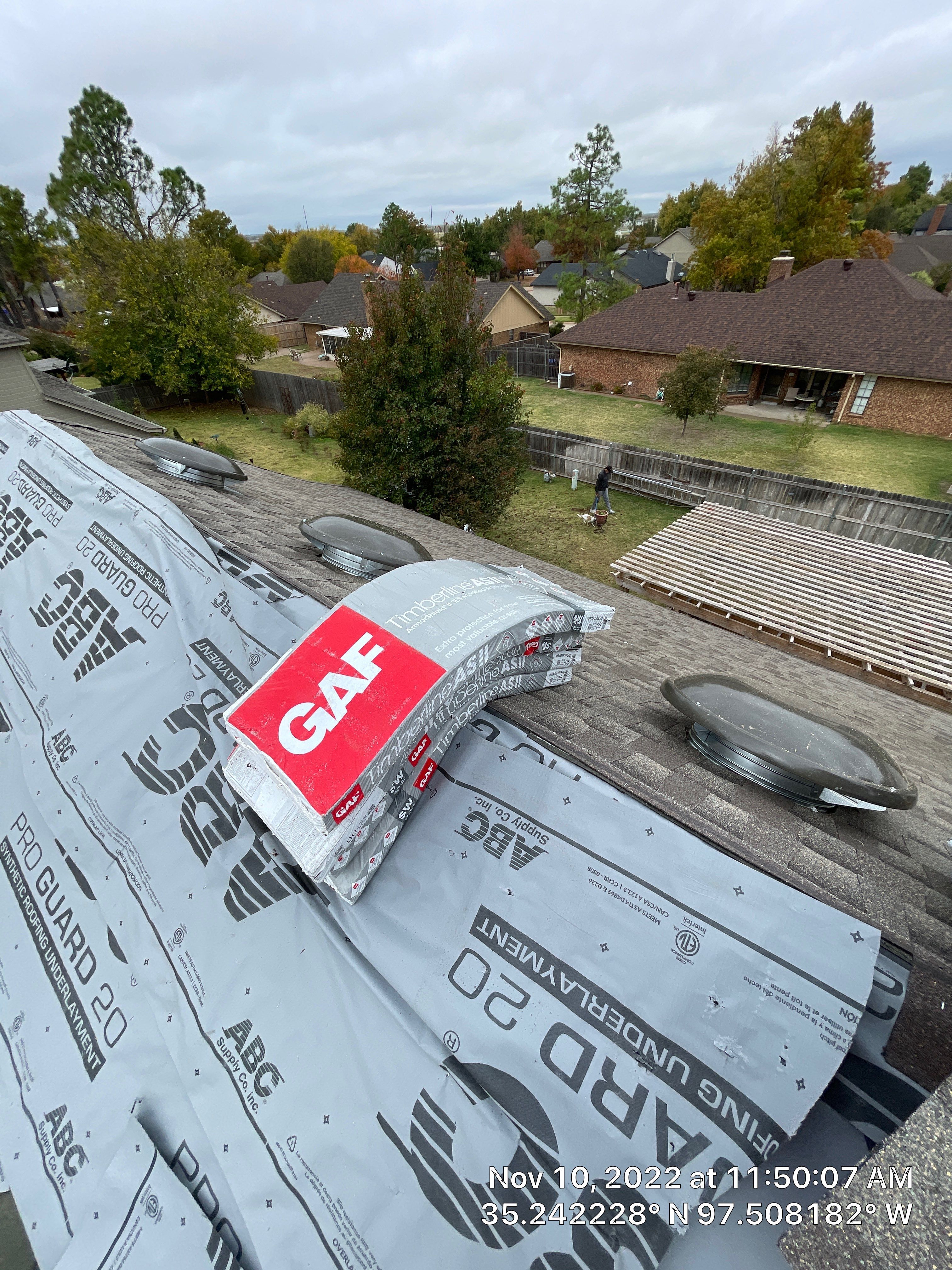 Residential Roof Replacement using GAF Timberline Armorshield II by Sentry Roofing