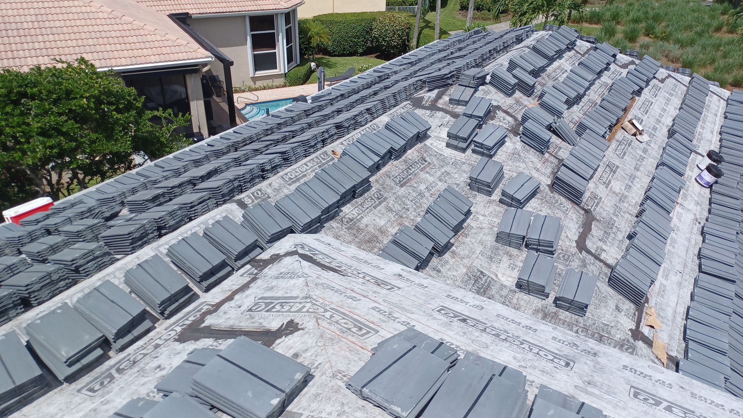 Residential Roofing Installation using WestLake Roofing Tile by BLUES BROTHERS ROOFING